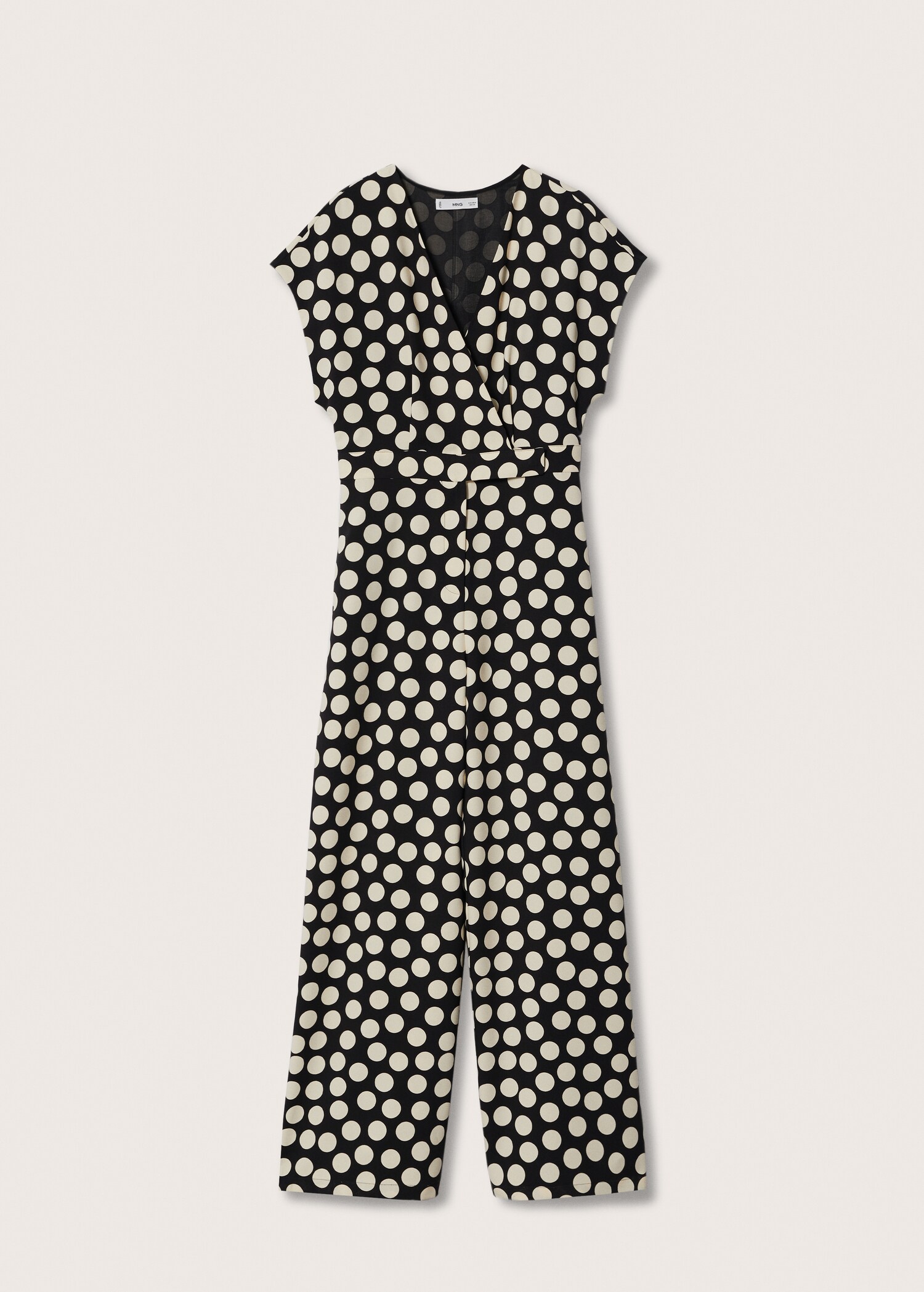 Jumpsuit met stippelprint - Artikel zonder model