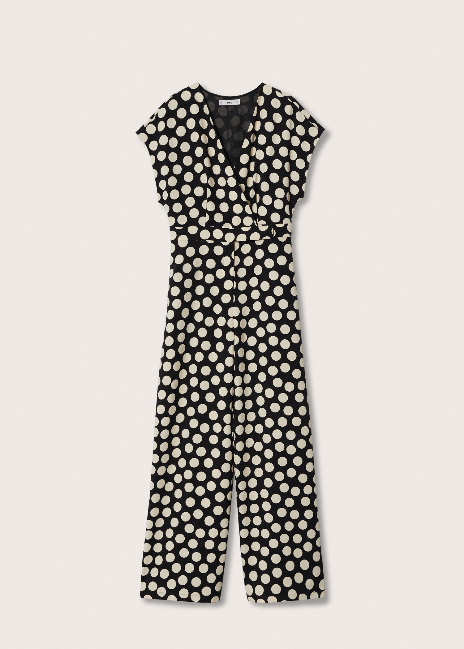 Polka-dot print jumpsuit - Article without model