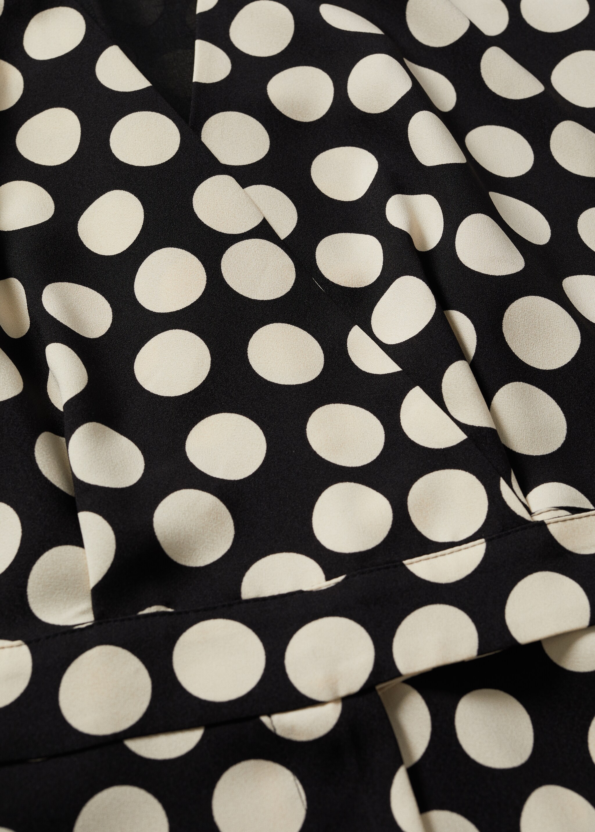 Polka-dot print jumpsuit - Details of the article 8