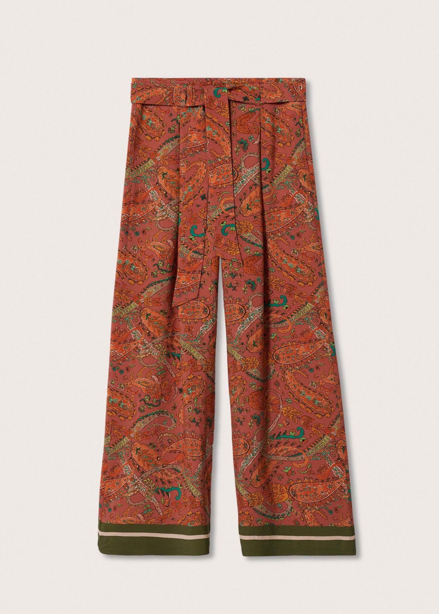 Paisley mintás nadrág - Termék modell nélkül