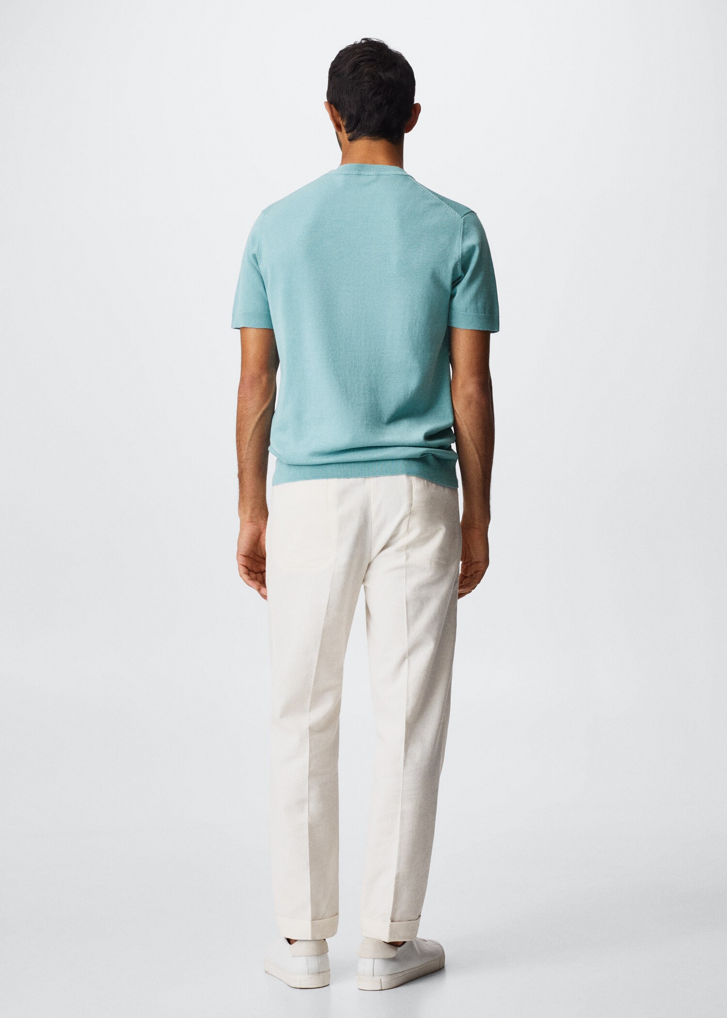 Strickshirt aus Baumwolle - Rückseite des Artikels