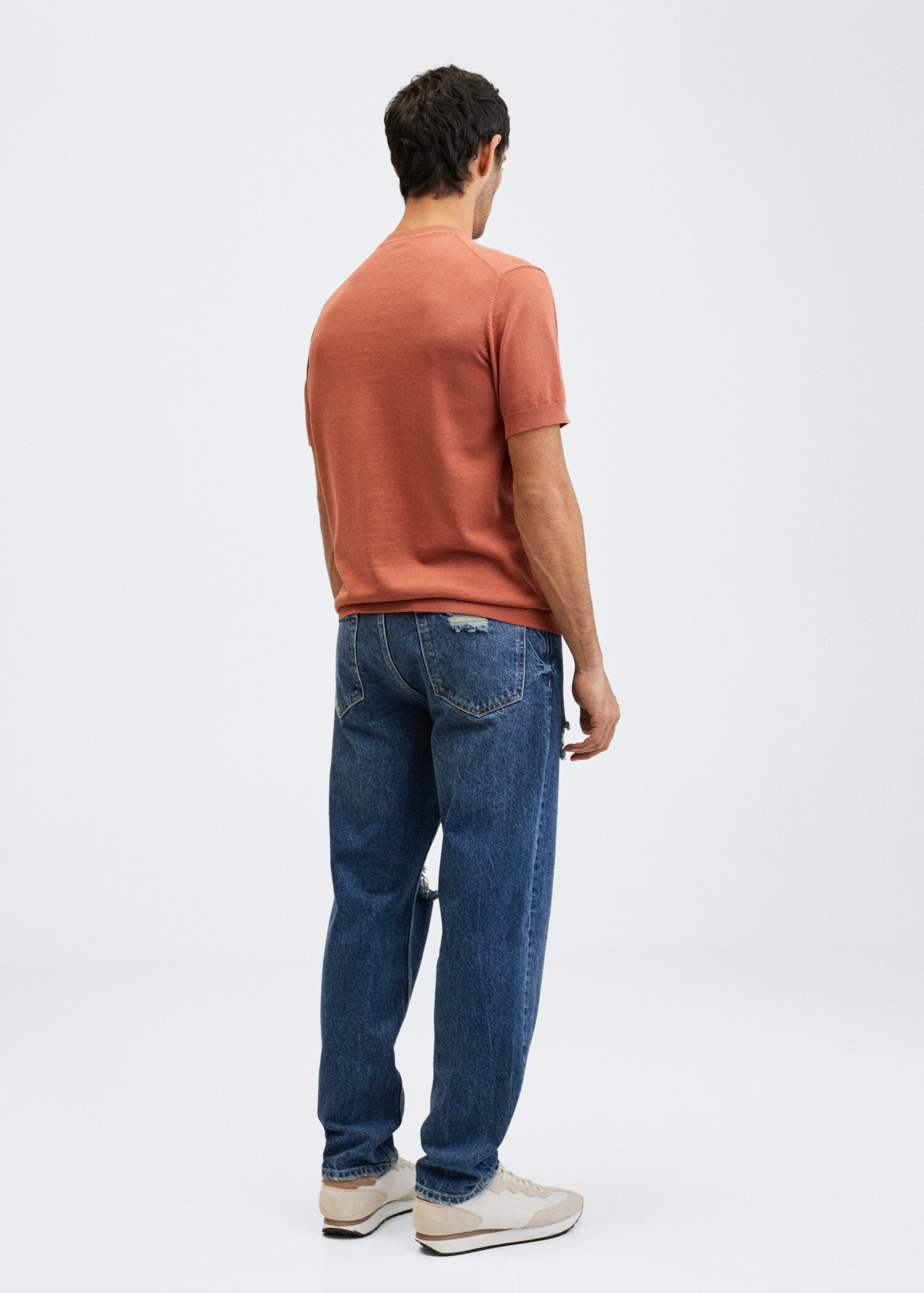 Strickshirt aus Baumwolle - Rückseite des Artikels
