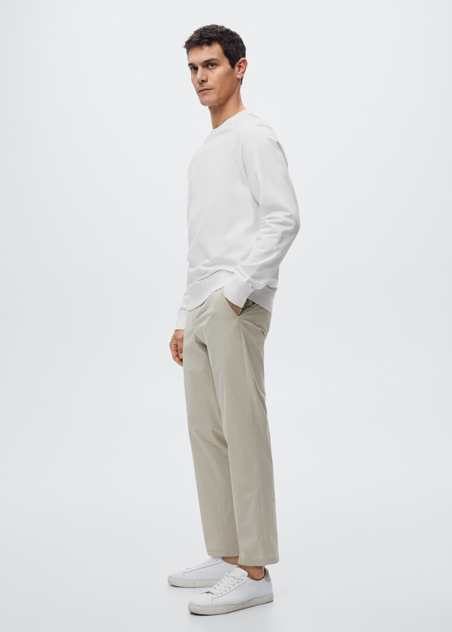Knitterfreie Slim Fit-Hose - Detail des Artikels 2