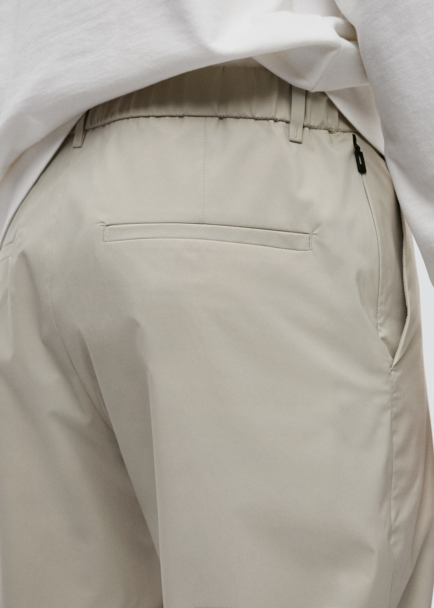Knitterfreie Slim Fit-Hose - Detail des Artikels 3
