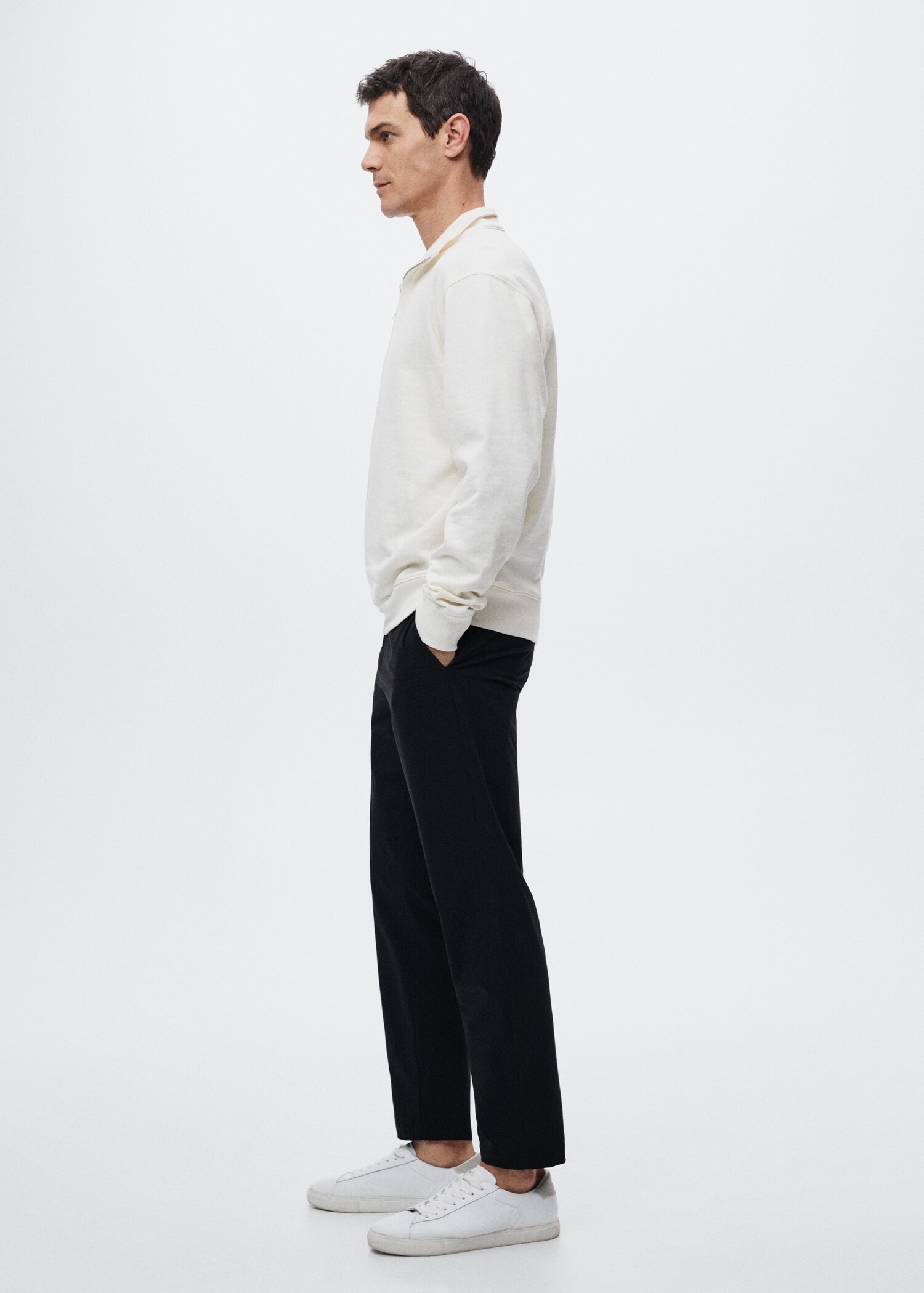 Knitterfreie Slim Fit-Hose - Detail des Artikels 2