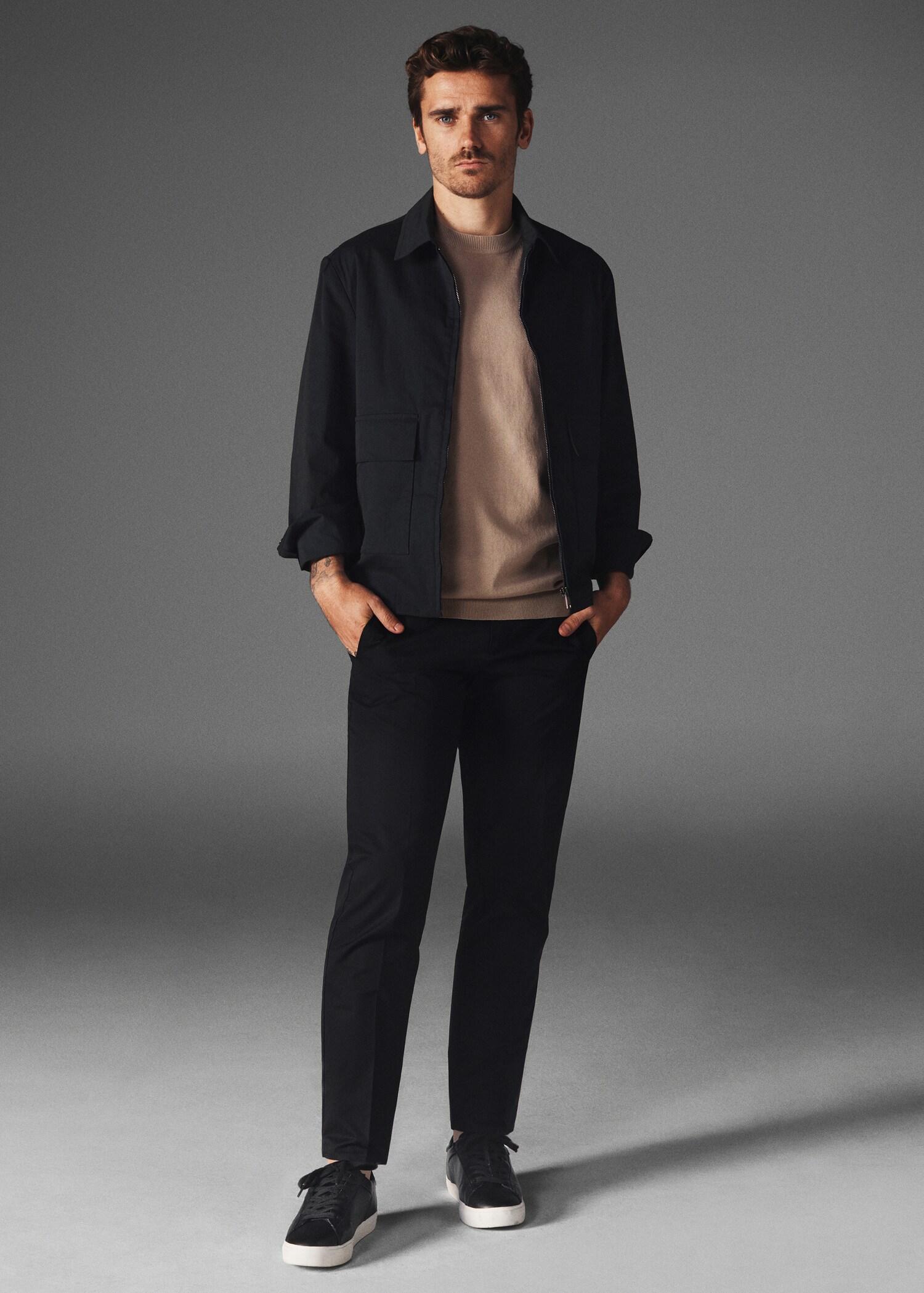 Slim fit pamutnadrág - A termék adatai 6