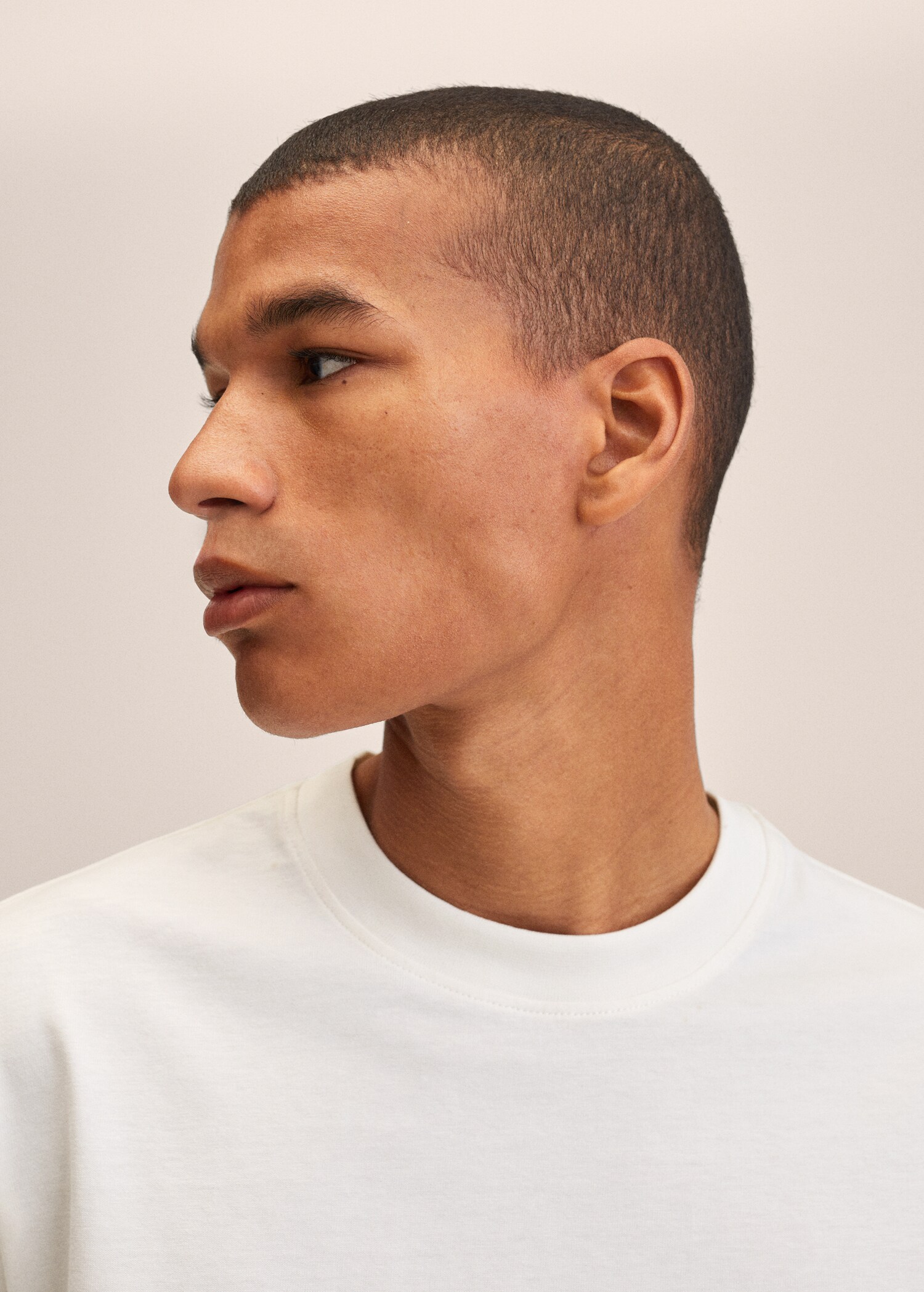 Cotton varsity t-shirt - Details of the article 1