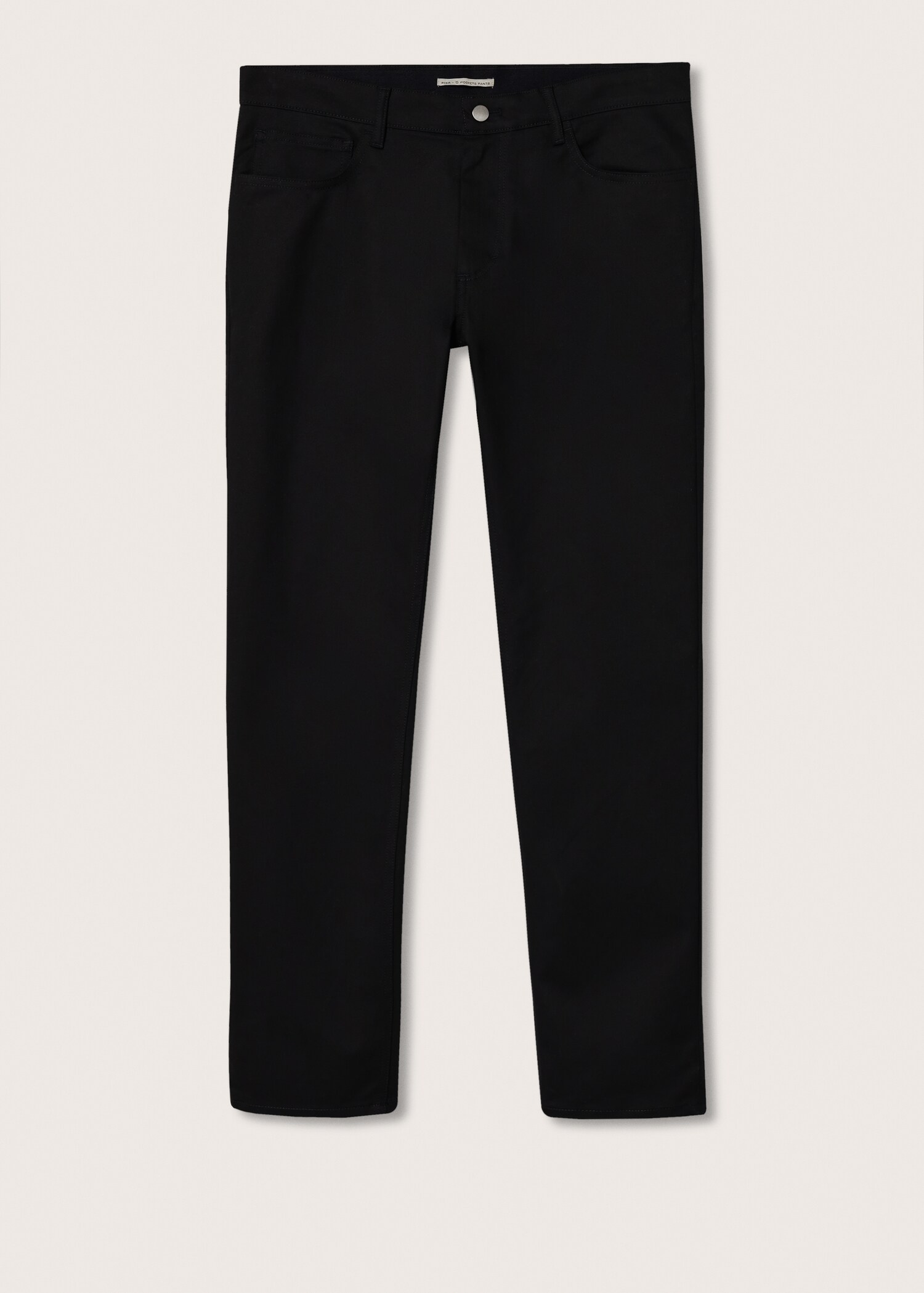 Keprové kalhoty džínového stylu slim fit - Zboží bez modelu