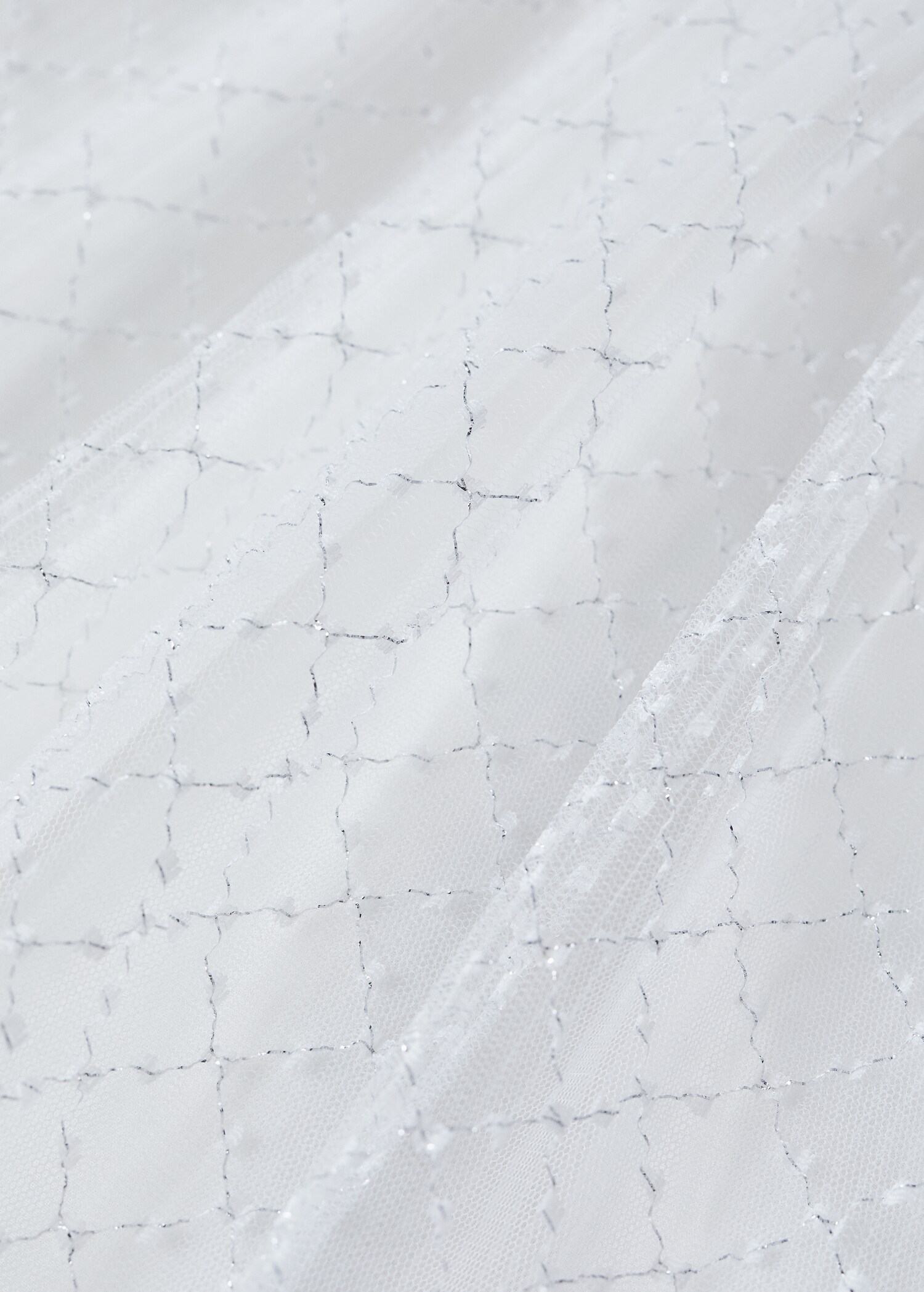 Tulle dress with lurex detail - Details of the article 8