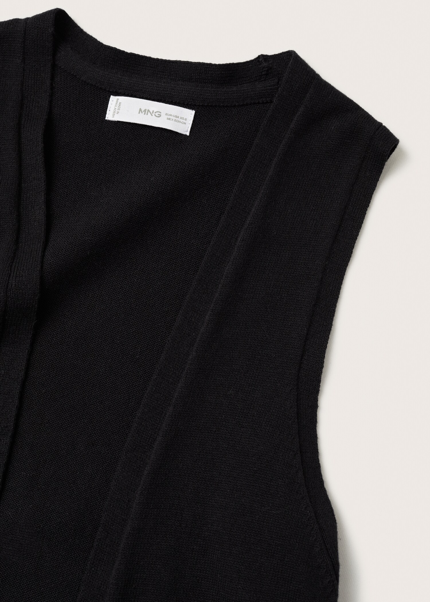 Gilet maille coton - Détail de l'article 8