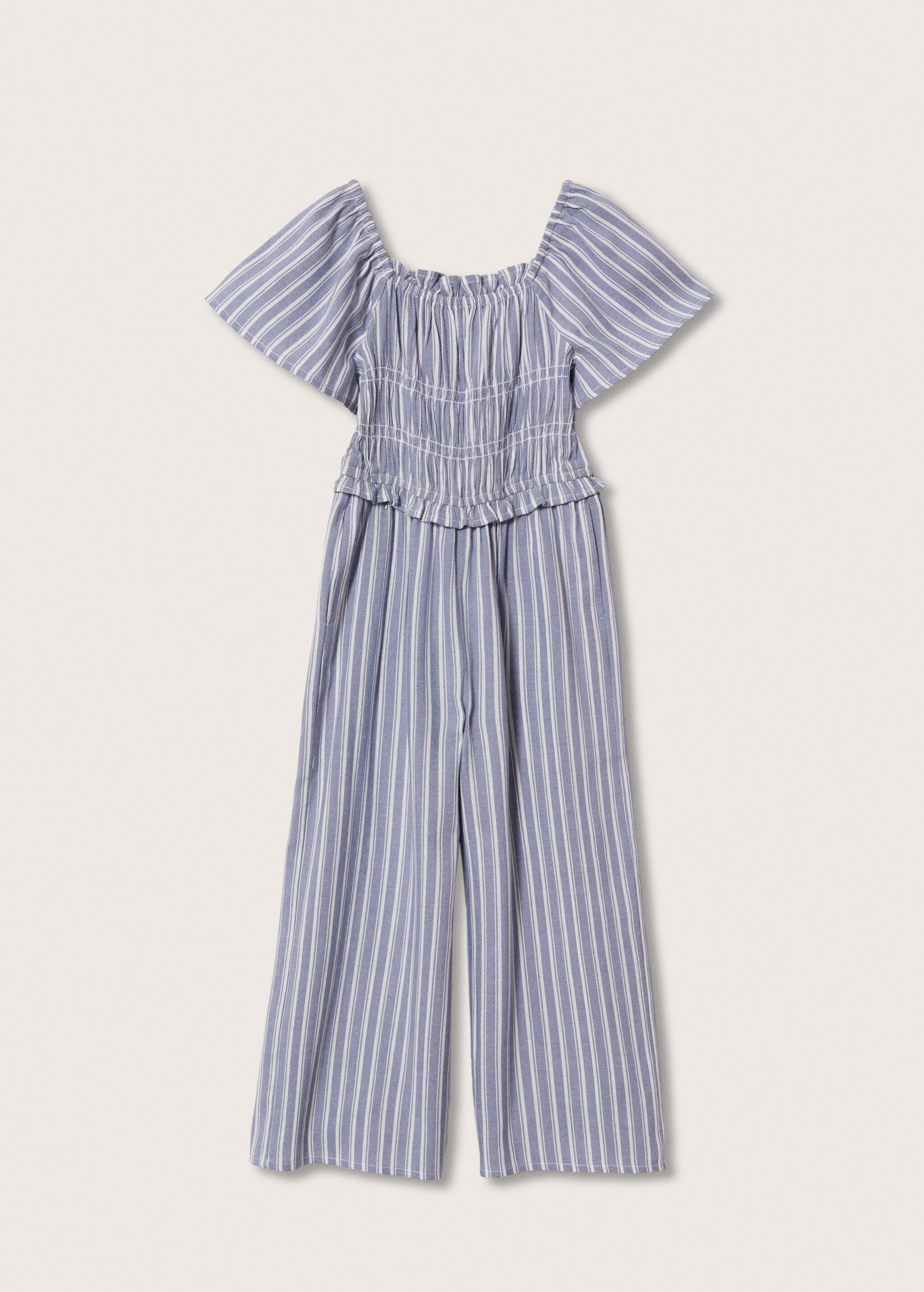 Striped long jumpsuit - Article without model
