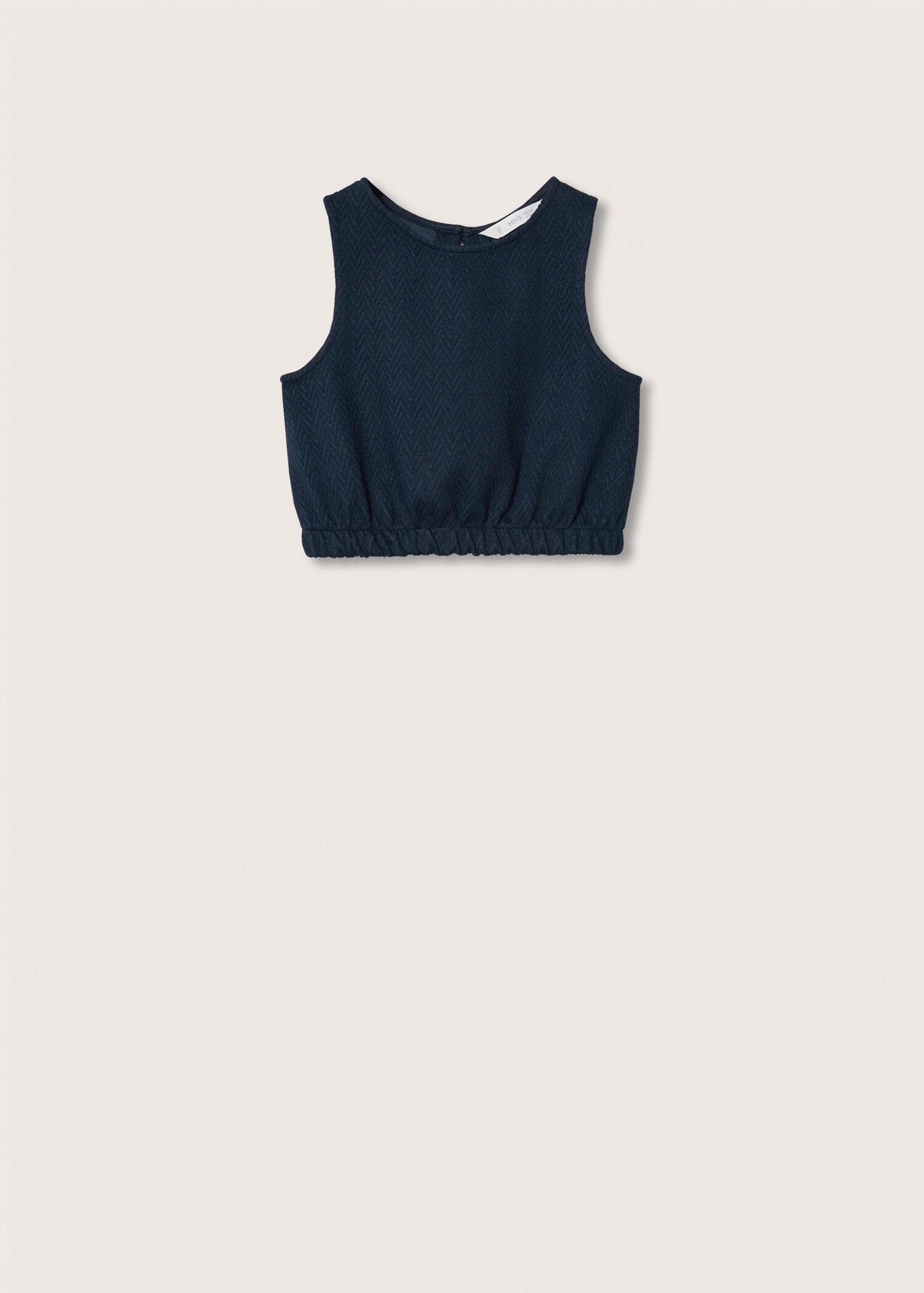 Cotton crop top - Article without model