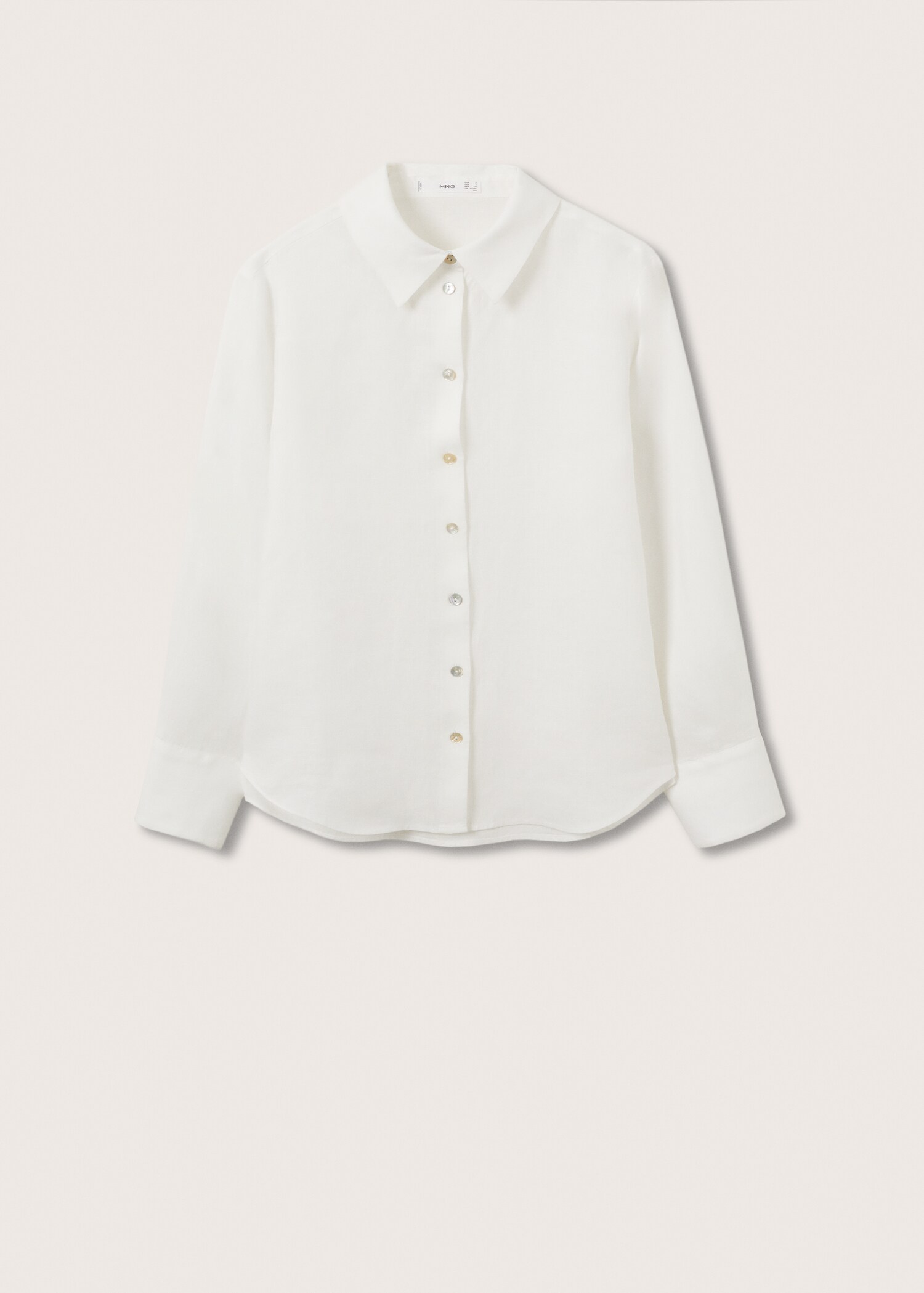 Linen 100% shirt - Article without model
