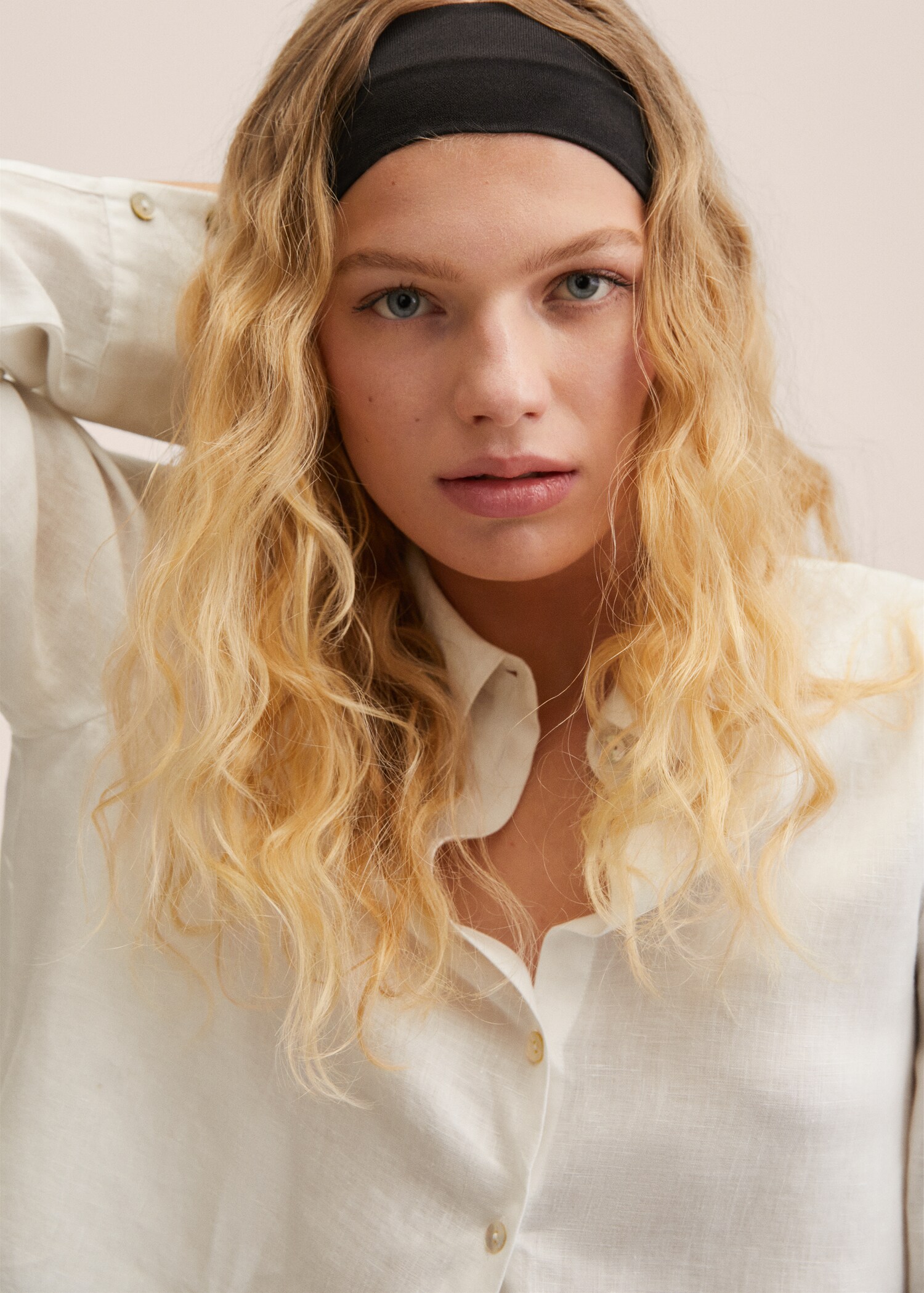 Linen 100% shirt - Details of the article 1