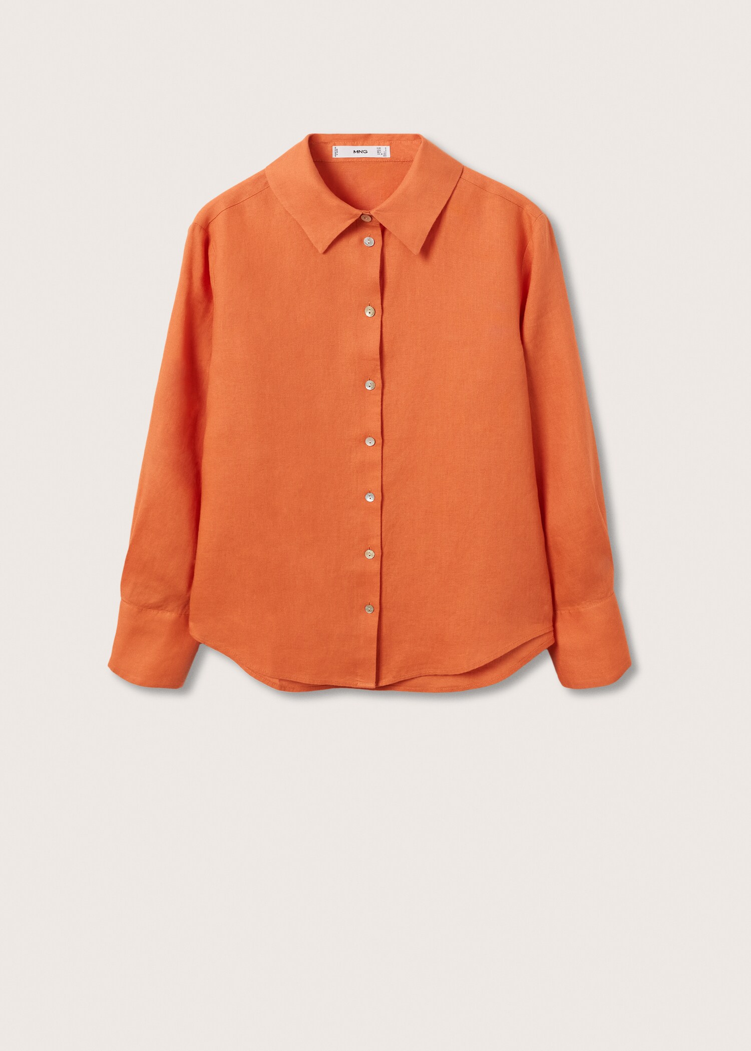 Linen 100% shirt - Article without model