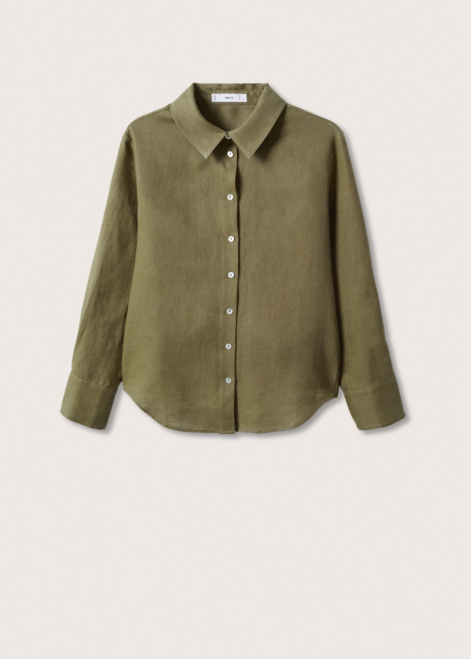 Linen 100% shirt - Article without model