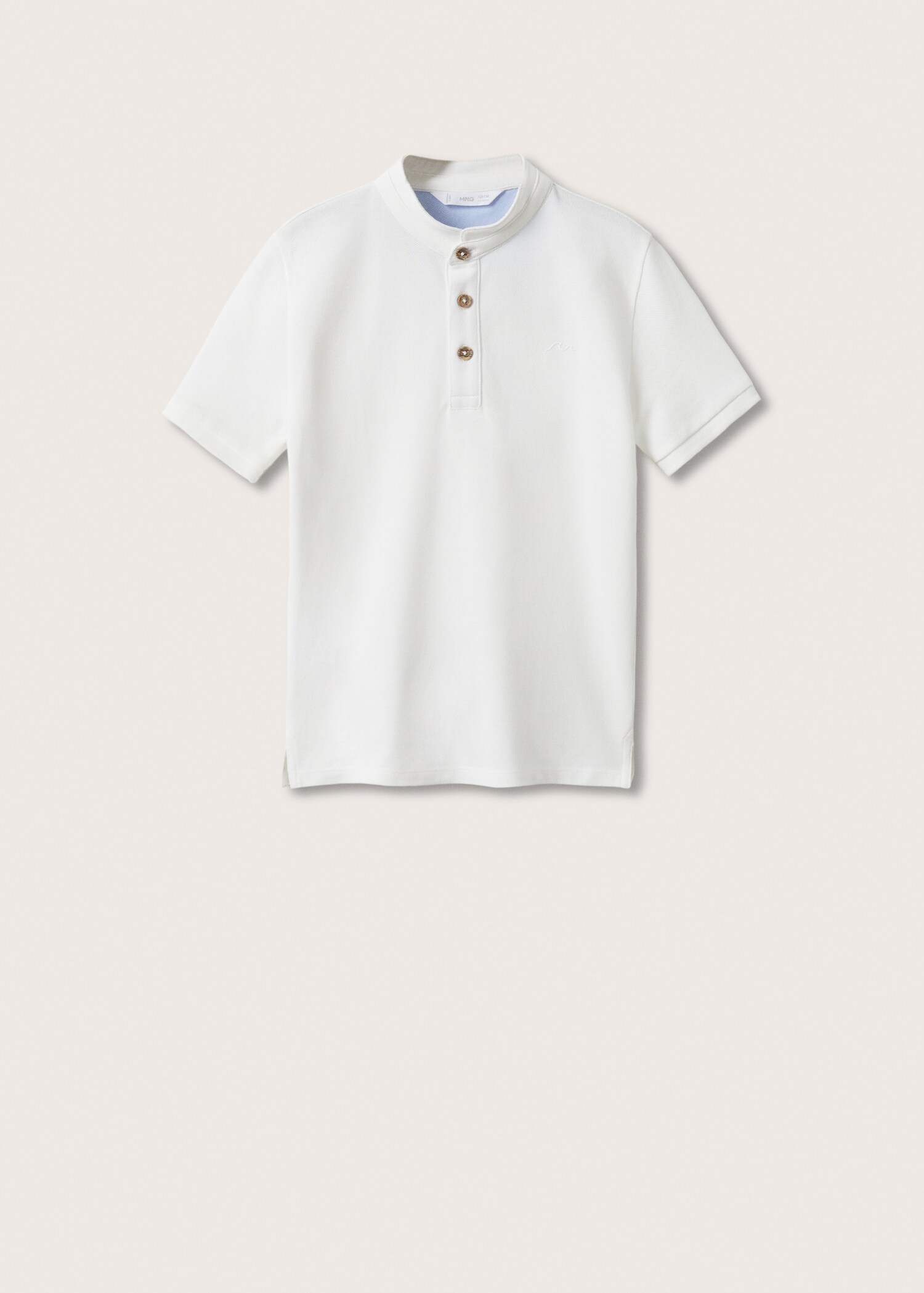 Koszulka polo bawełniana ze stójką - Artykuł bez modela/modelki