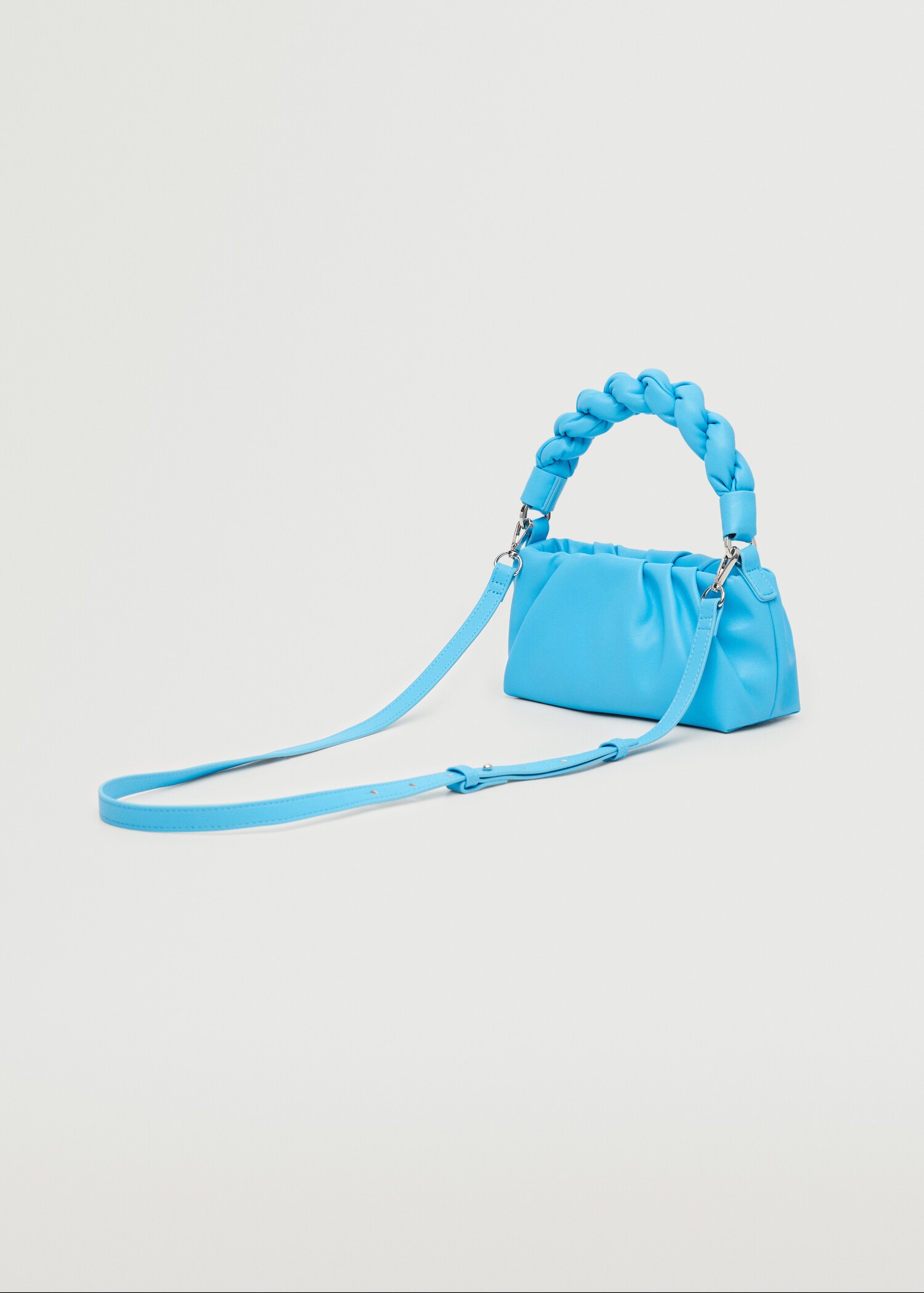 Crossbody bag with twisted strap   - Medium plane