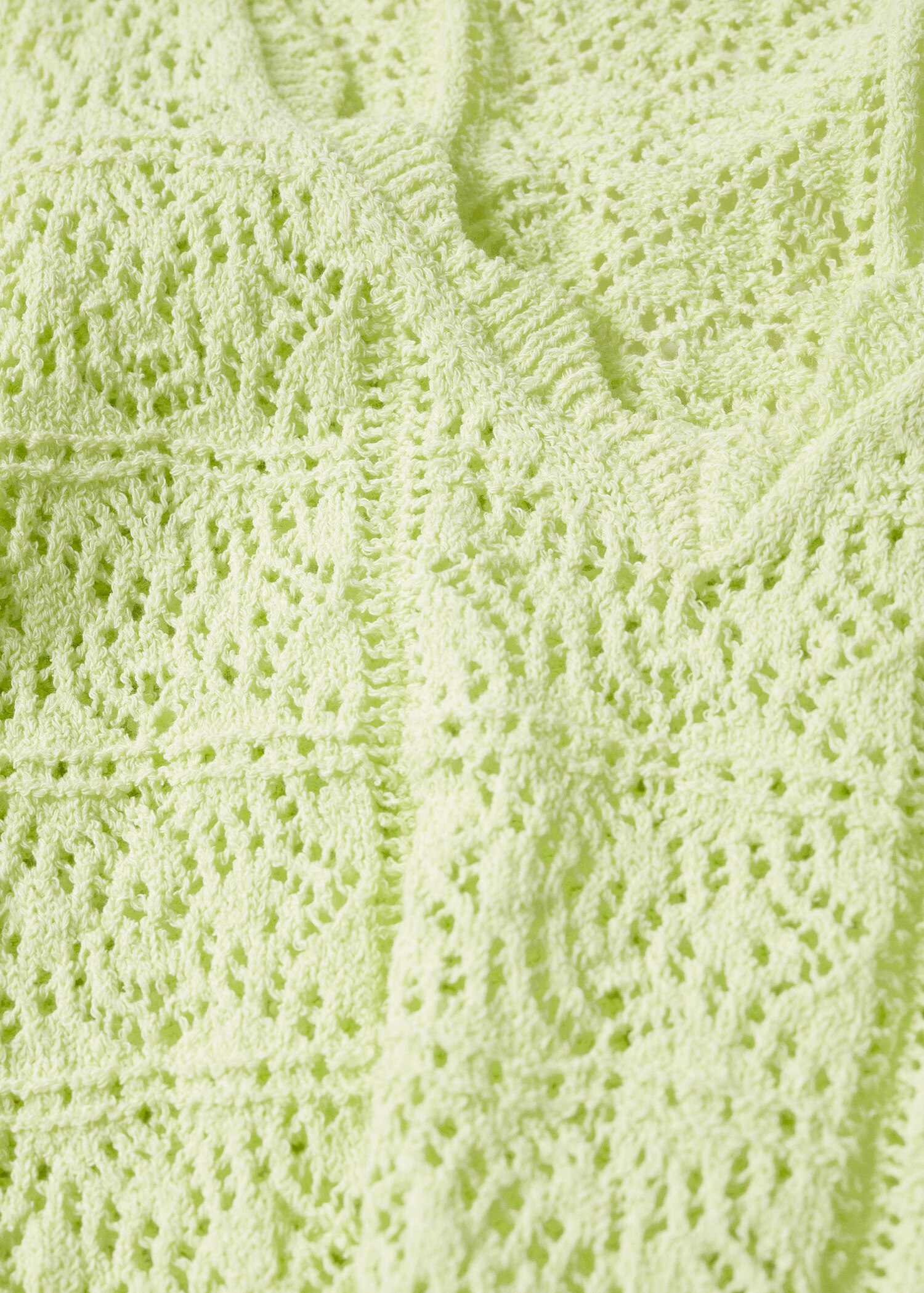 Openwork knit top - Details of the article 8