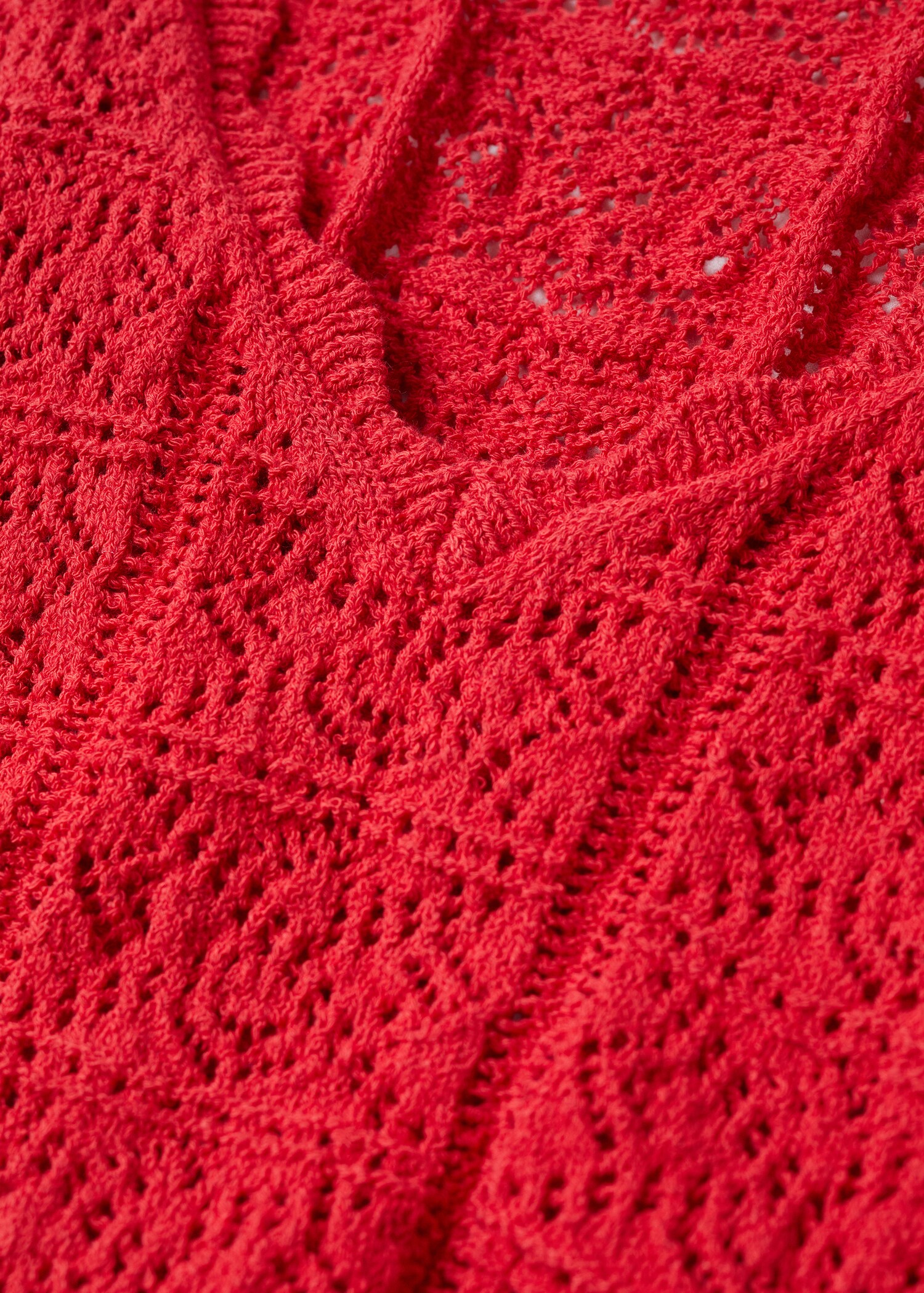 Openwork knit top - Details of the article 8