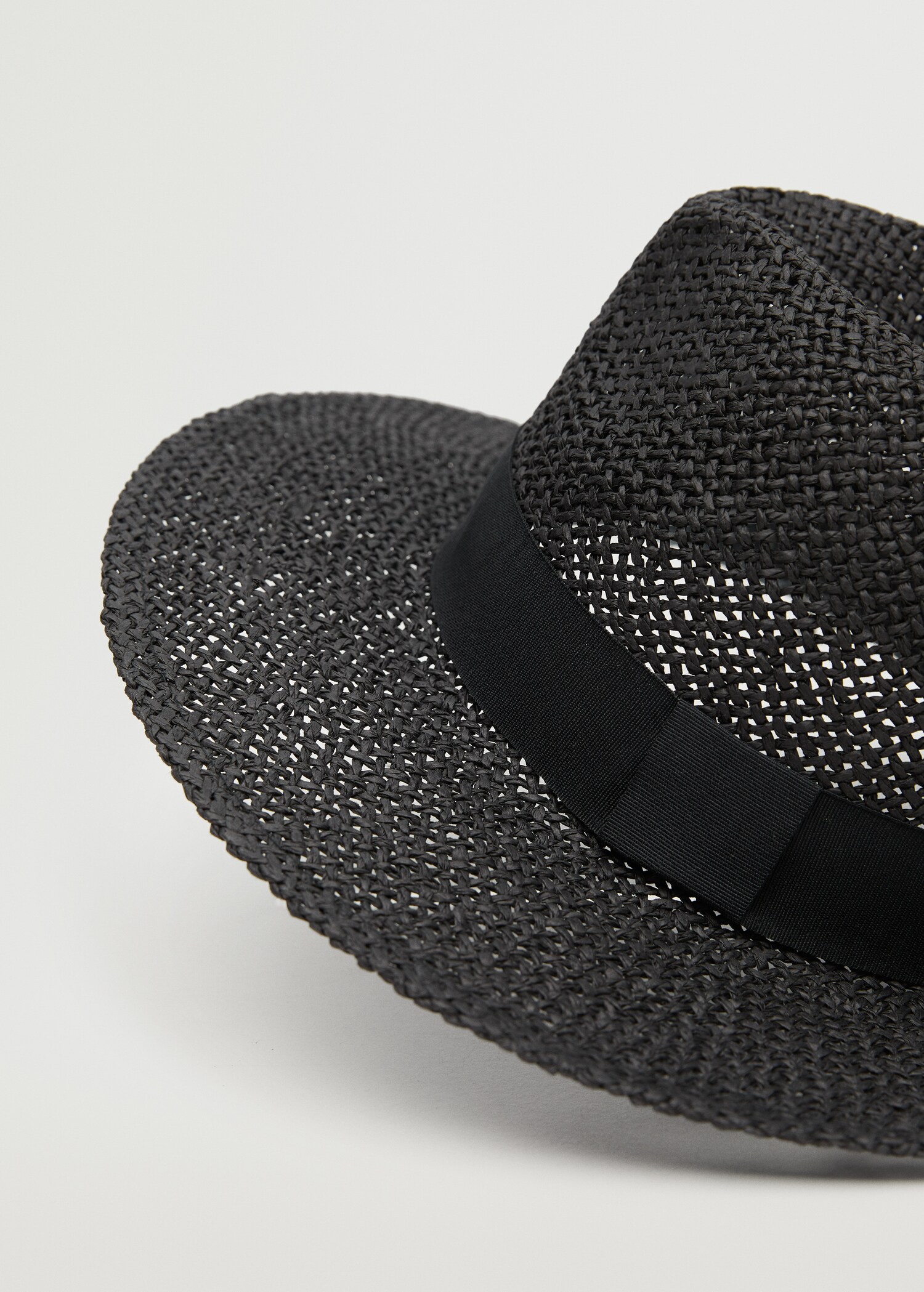 Raffia hat - Medium plane