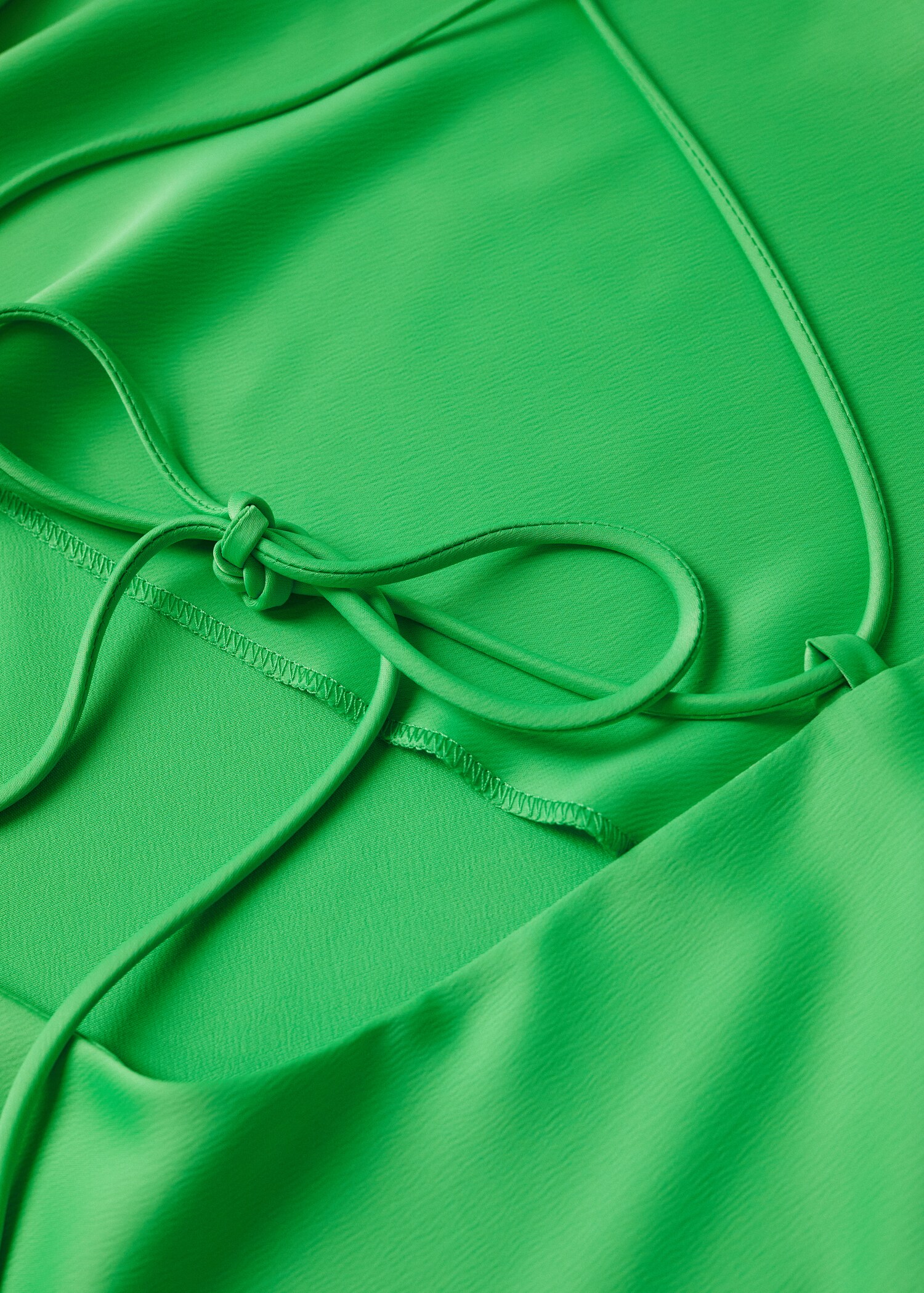 Draped neckline dress - Details of the article 8