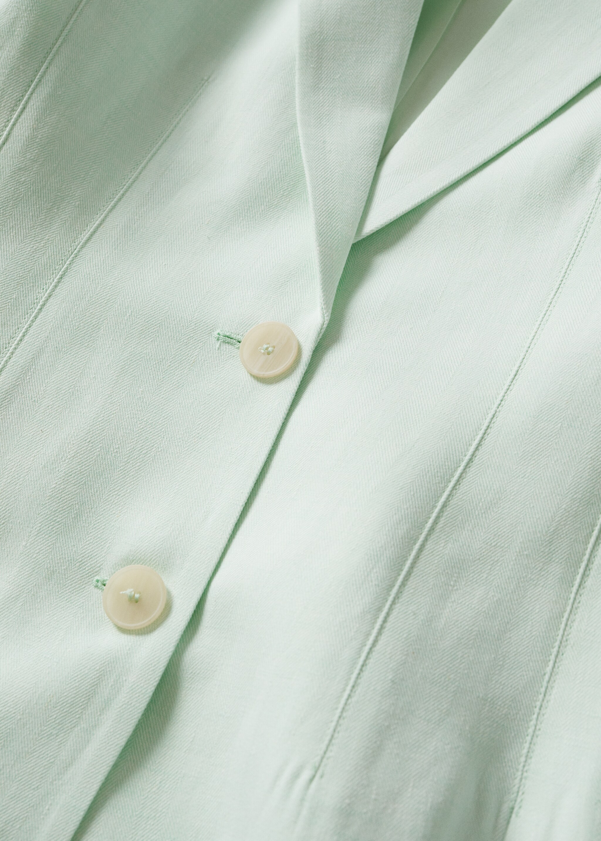 Structured linen jacket - Details of the article 8
