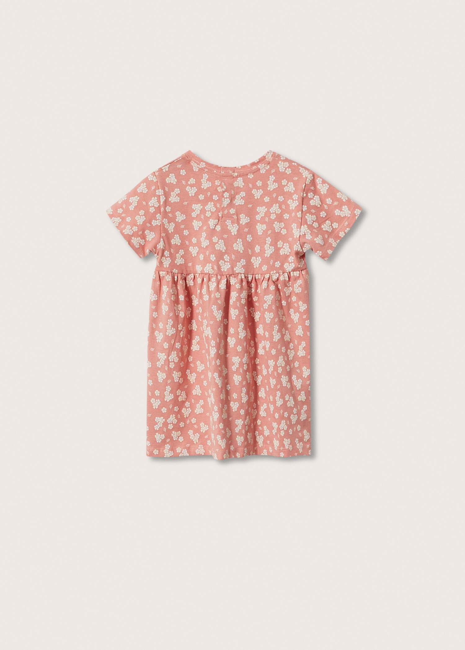 Vestit cotó estampat - Revers de l'article