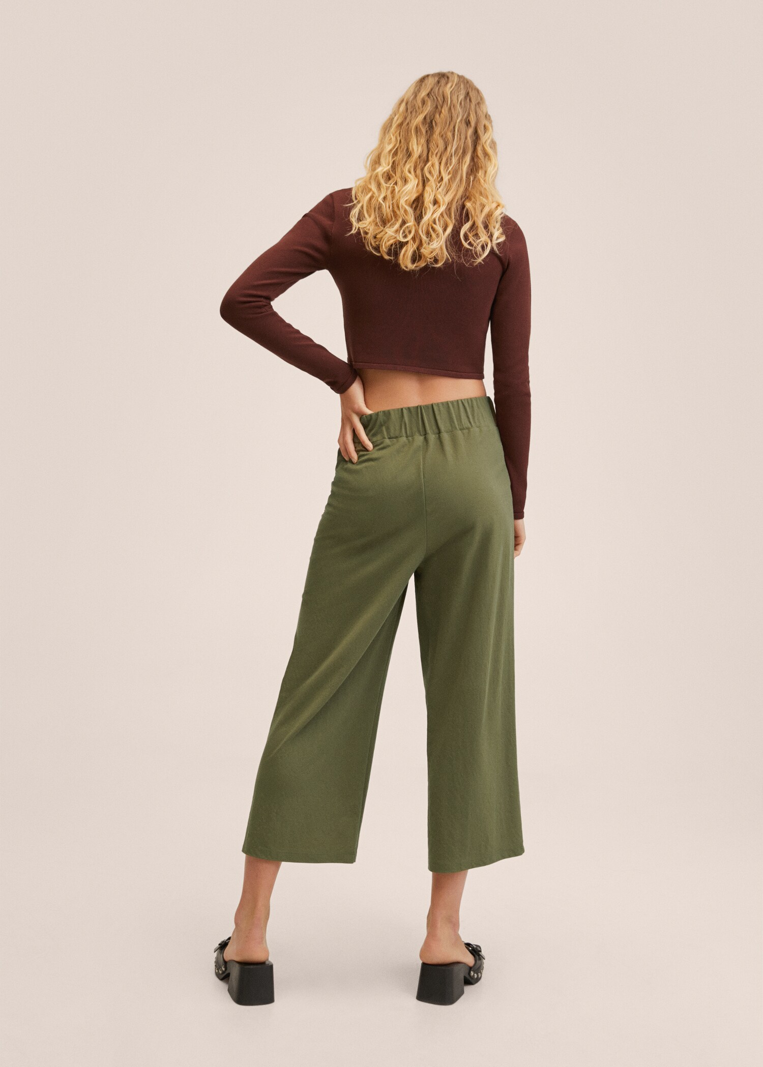 Jupe-culotte fluide - Verso de l’article
