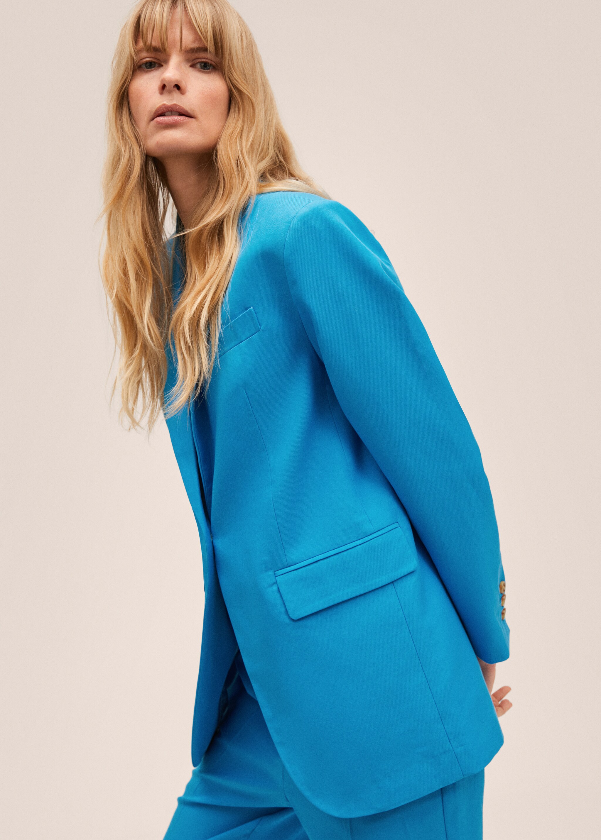 Oversized suit jacket - Details of the article 1