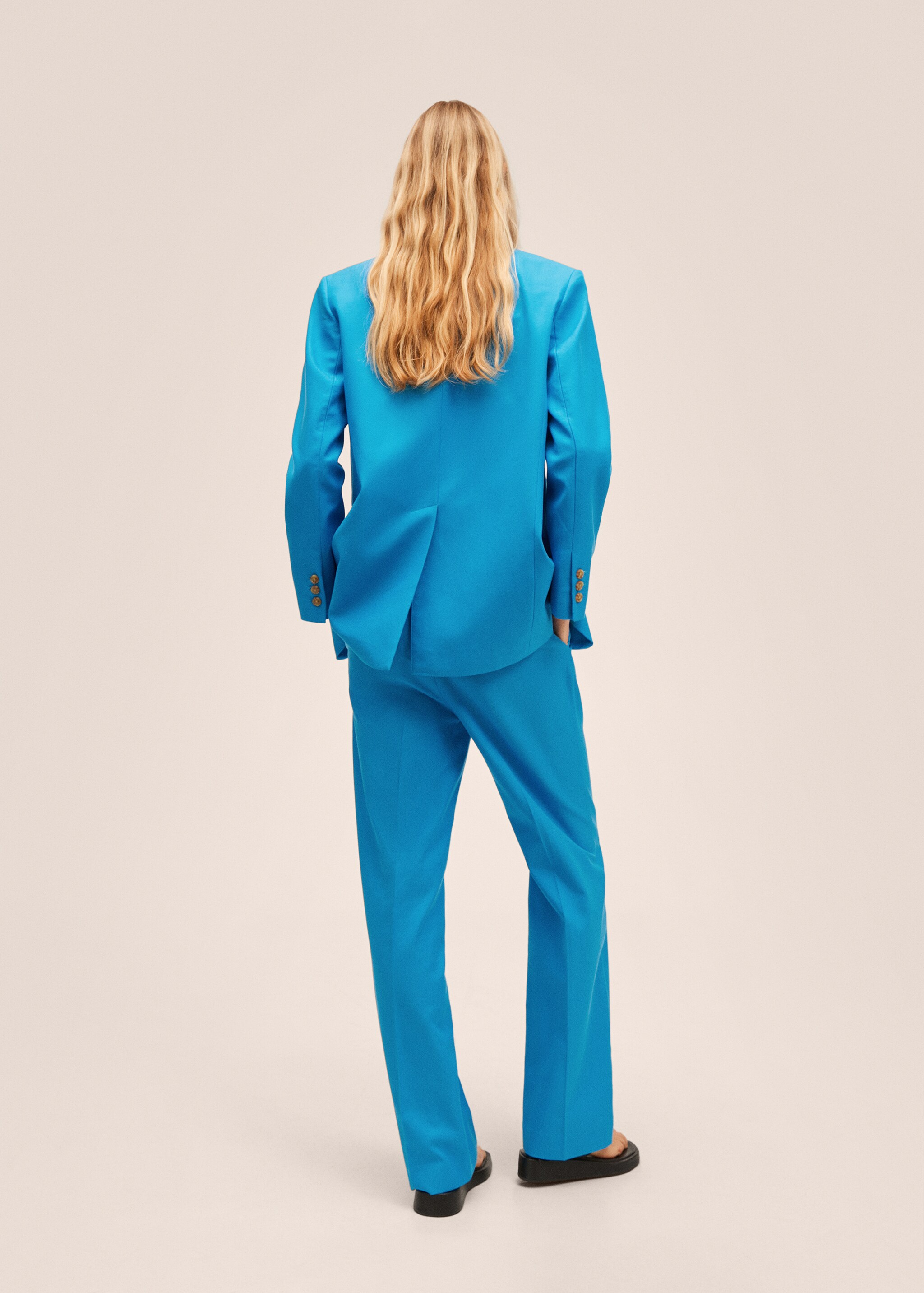 Oversized suit jacket - Reverse of the article