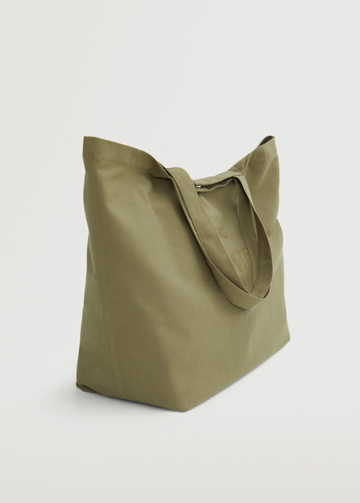  Cotton shopper bag - Medium plane