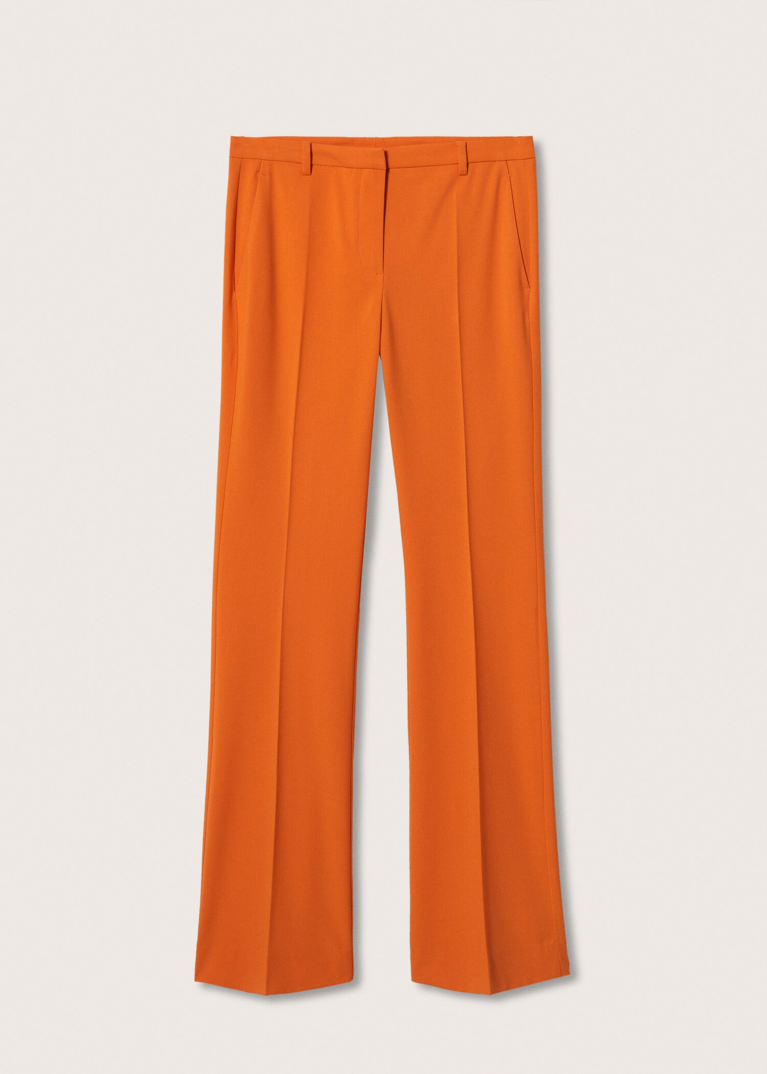 Flowy straight-fit trousers - Article without model