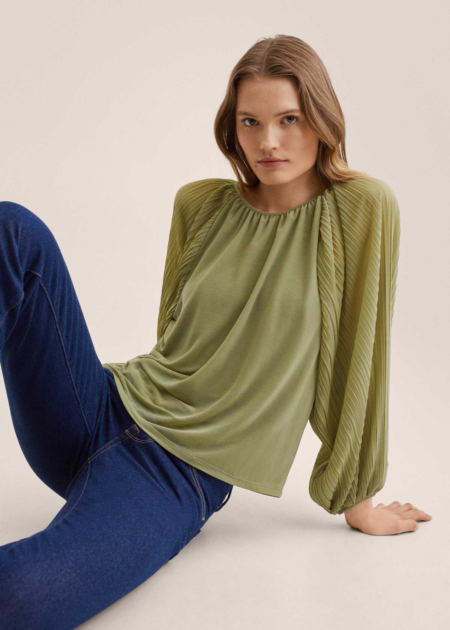 Blusa plisada - Detalle del artículo 2