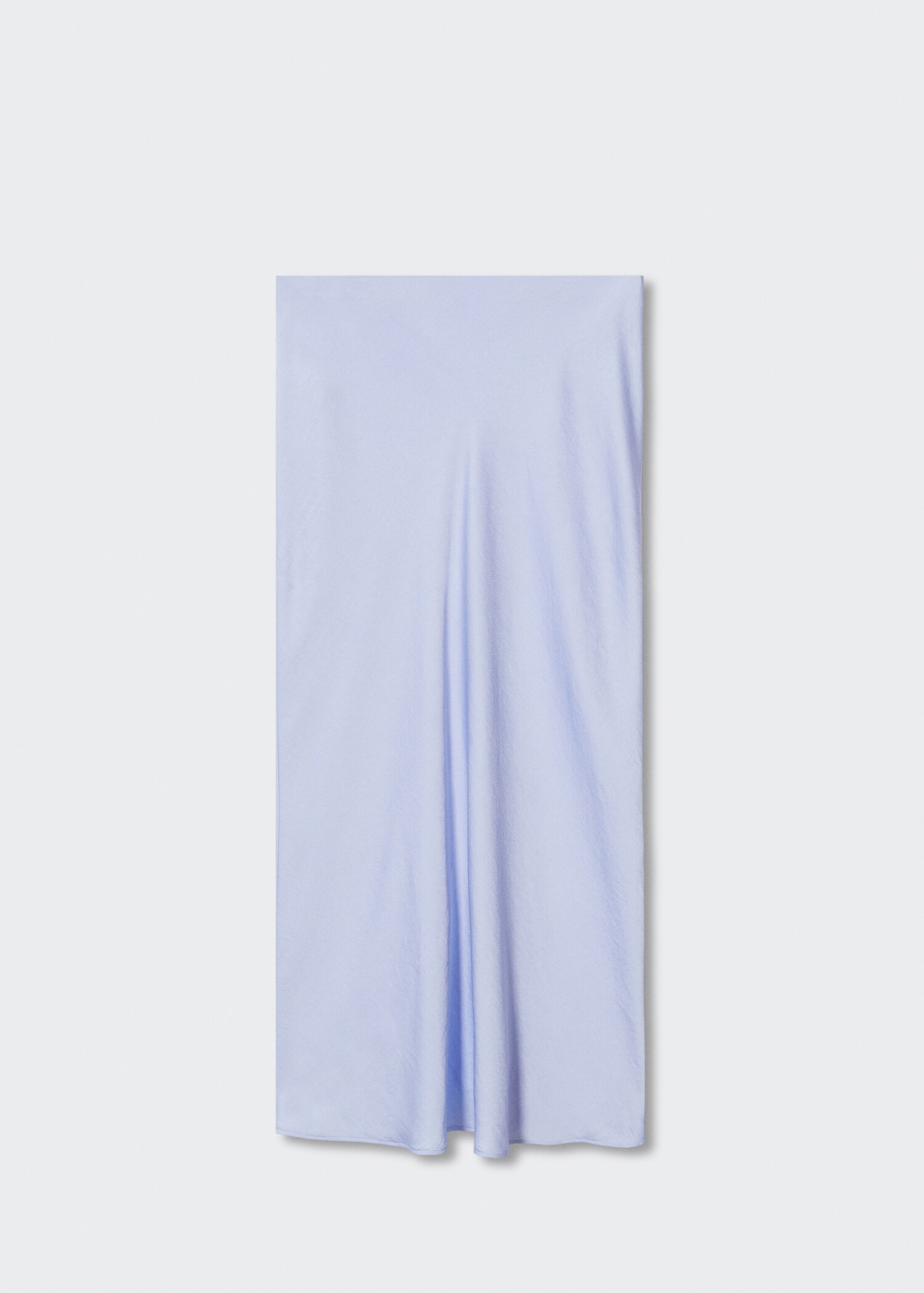 Midi satin skirt - Article without model