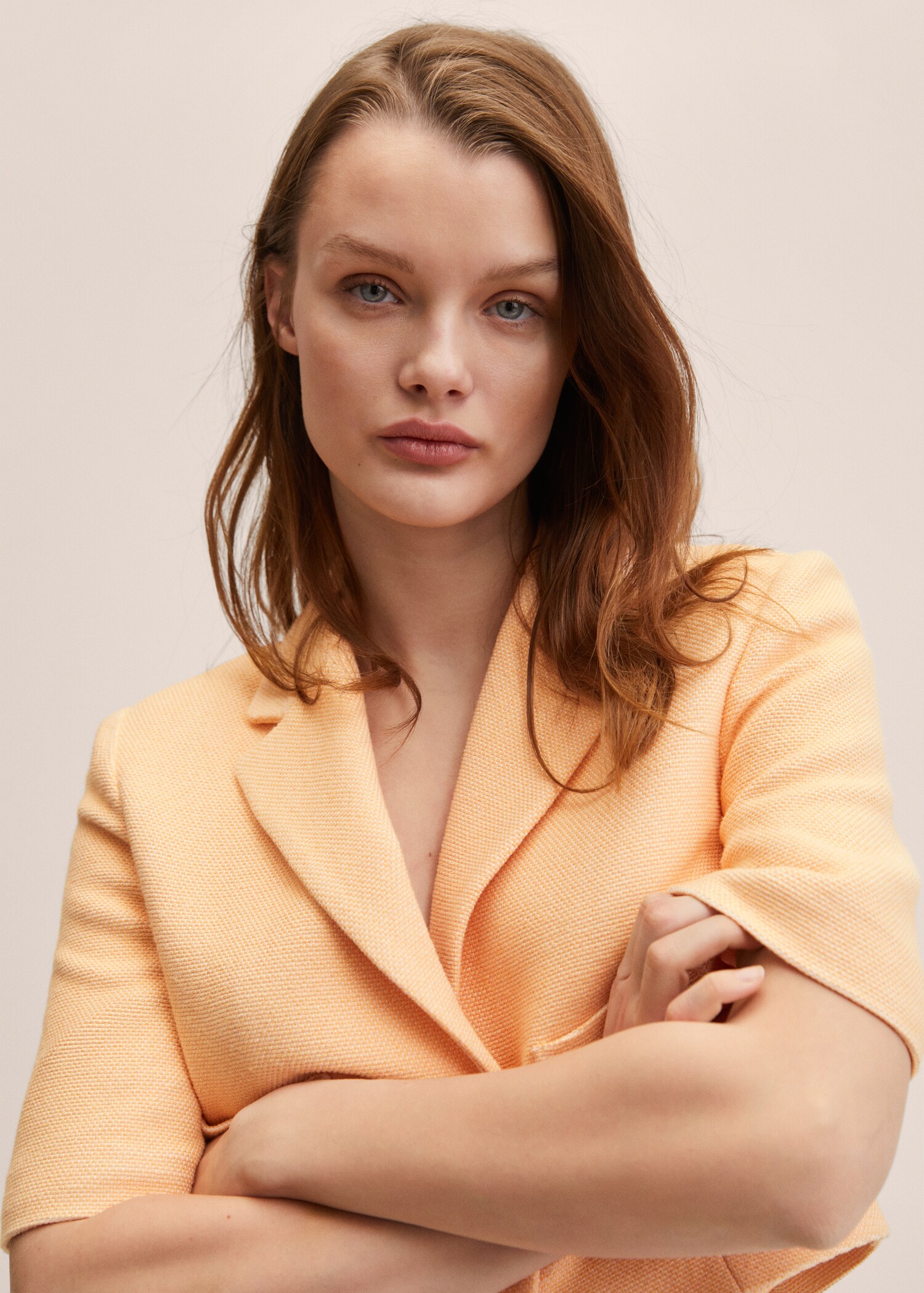 Cotton suit blazer - Details of the article 1
