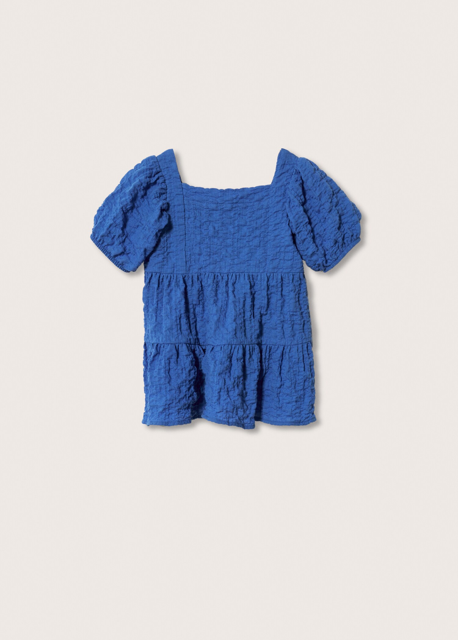 Texturiertes Rüschenkleid - Artikel ohne Model