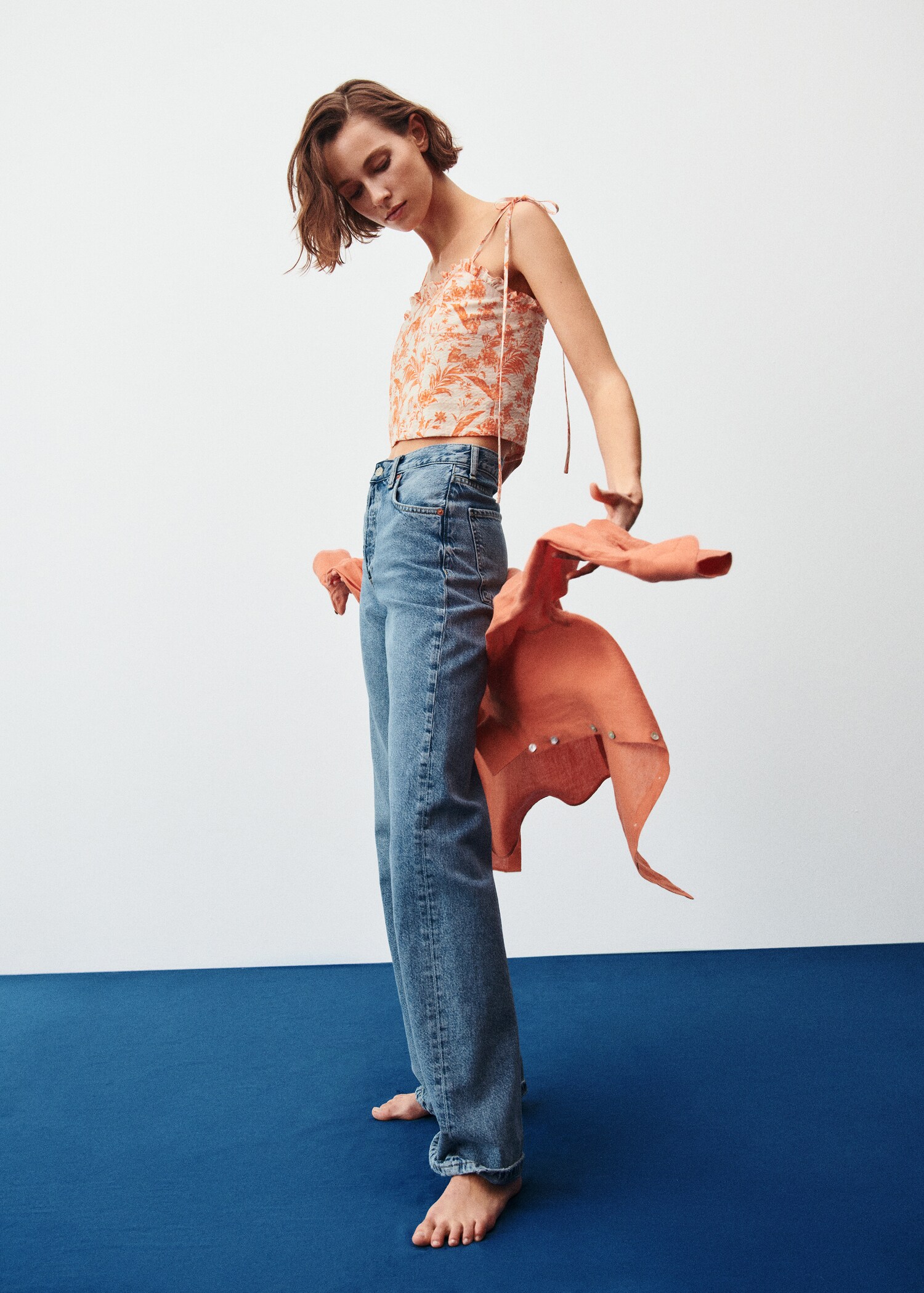 Printed crop top - Details of the article 6