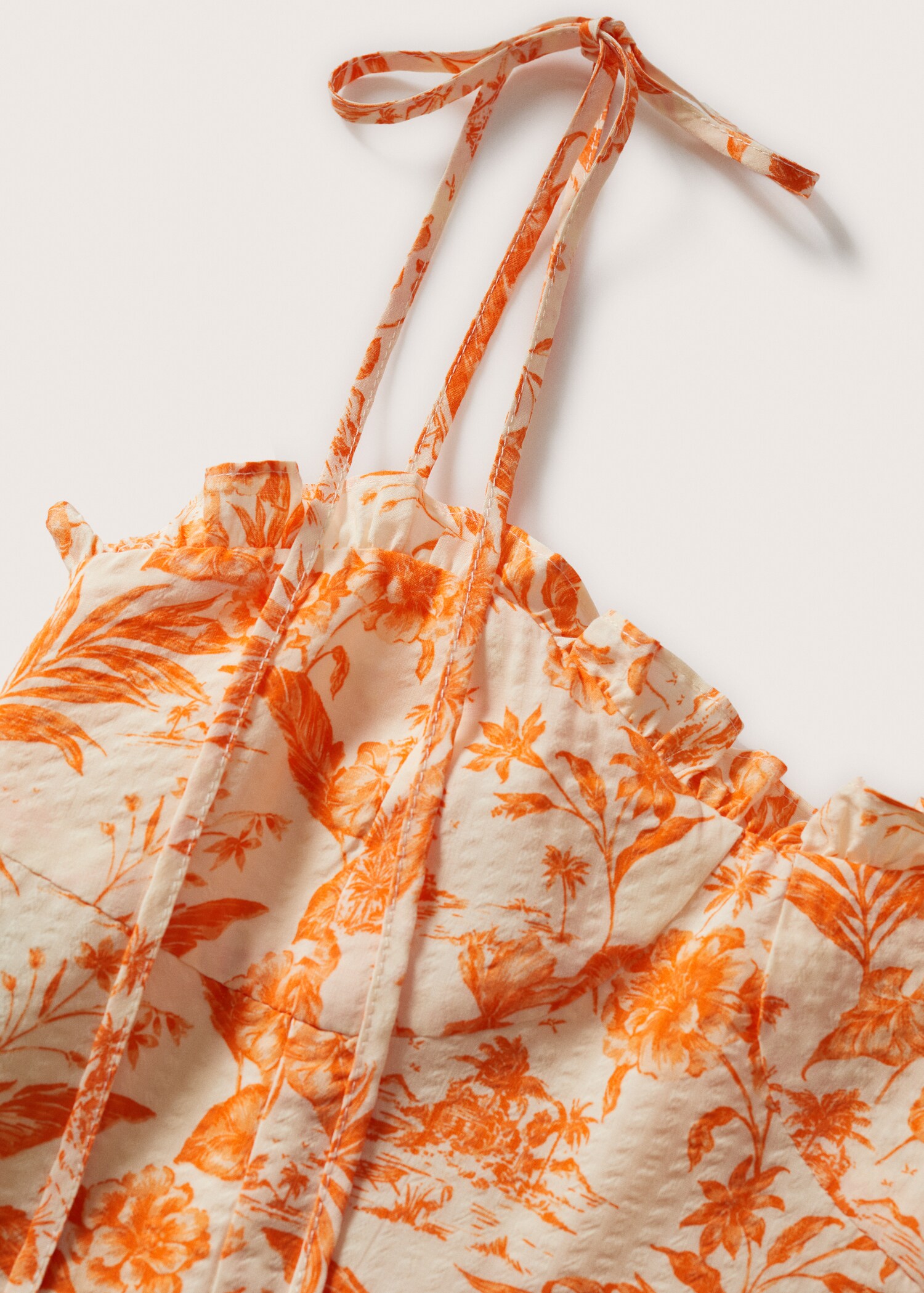 Printed crop top - Details of the article 8