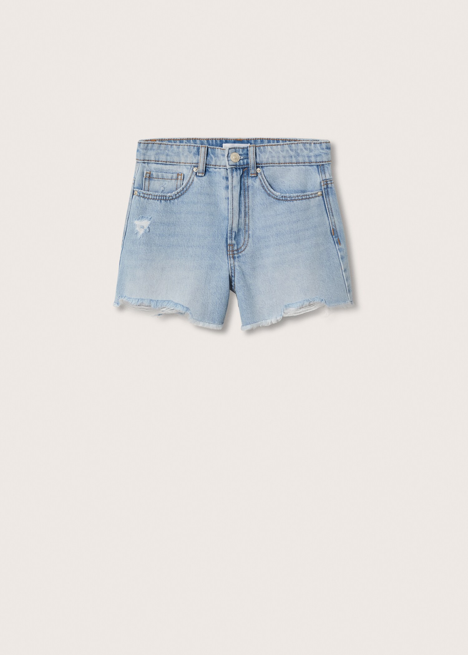 Jeansshorts mit Zierrissen - Artikel ohne Model