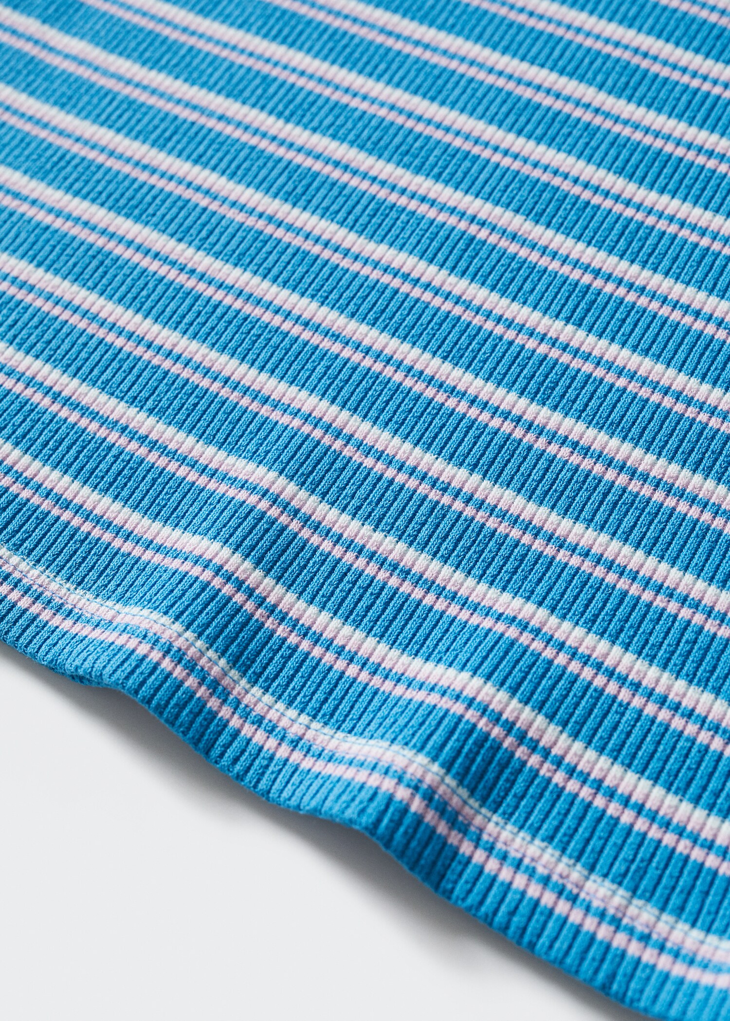 Striped miniskirt - Details of the article 8
