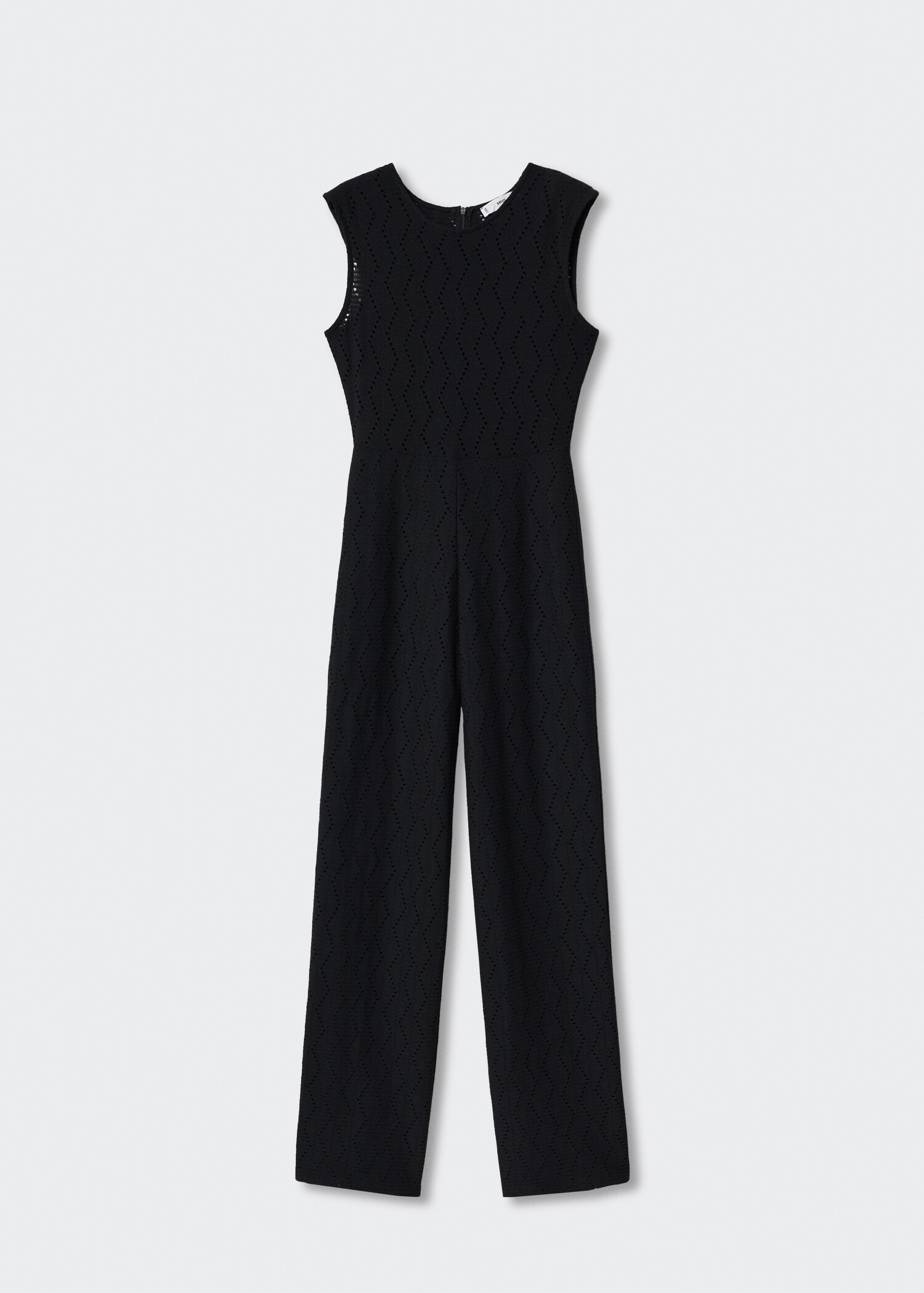 Openwork knitted jumpsuit - Article without model