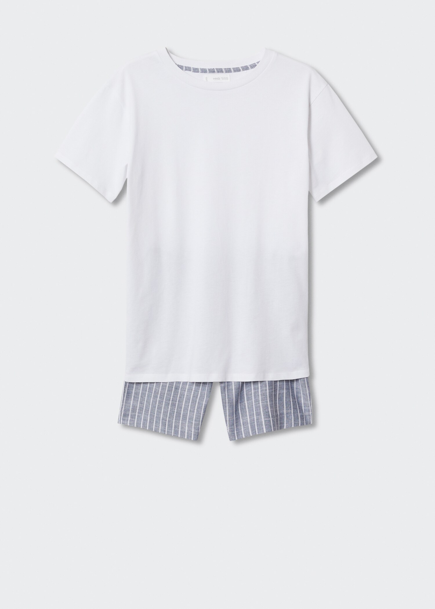 Striped short pyjamas - Details of the article 8