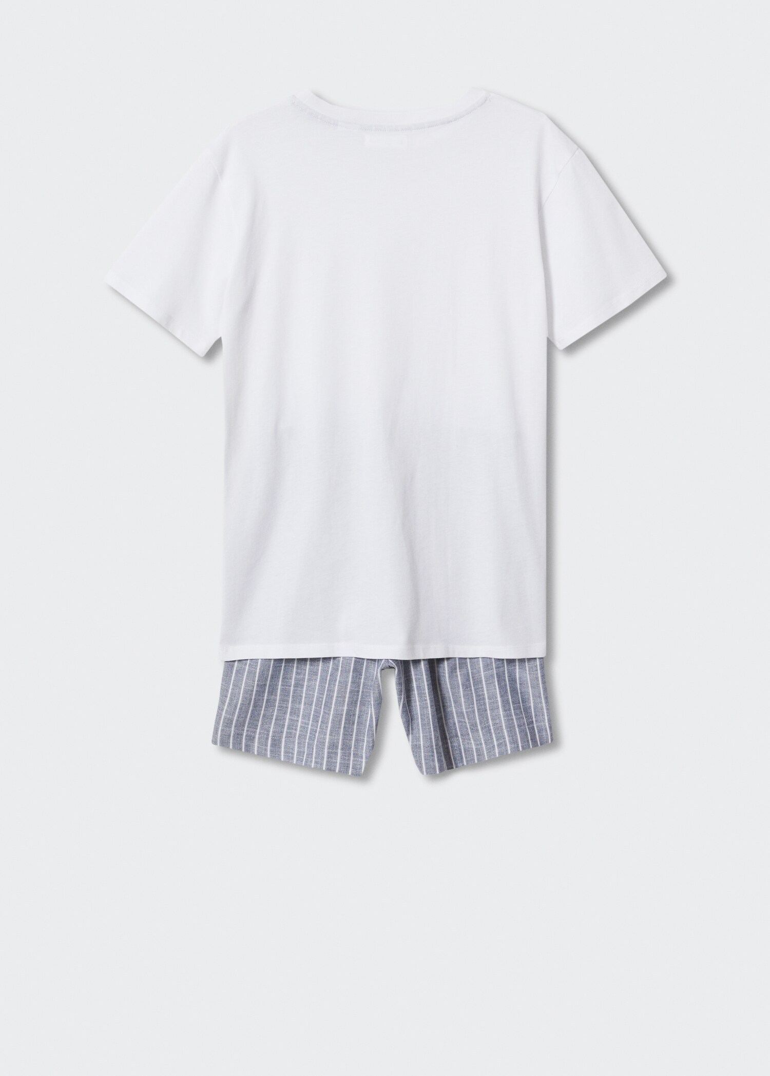 Striped short pyjamas - Reverse of the article
