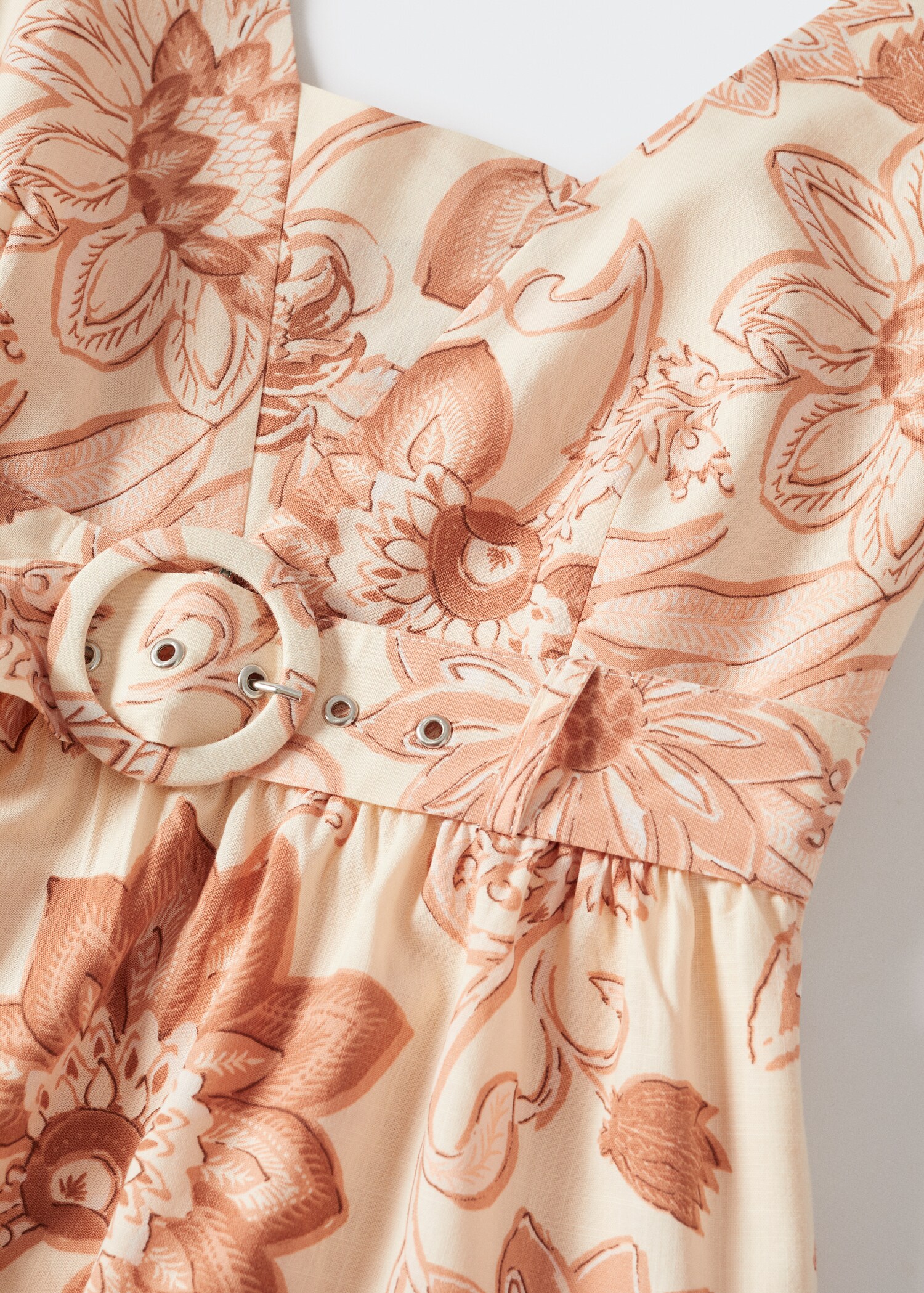 Printed cotton dress - Details of the article 8