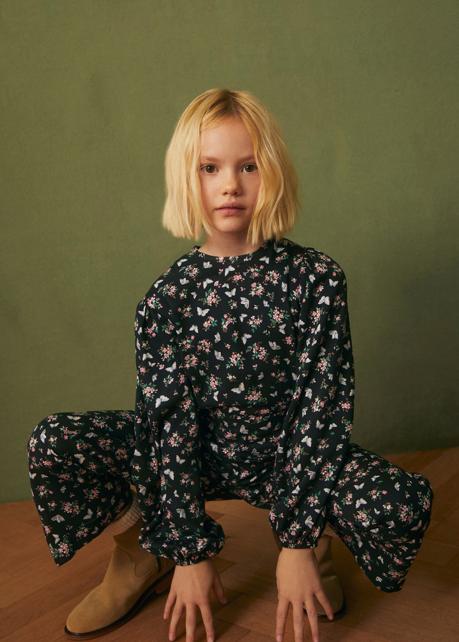 Butterfly print jumpsuit - Details of the article 6