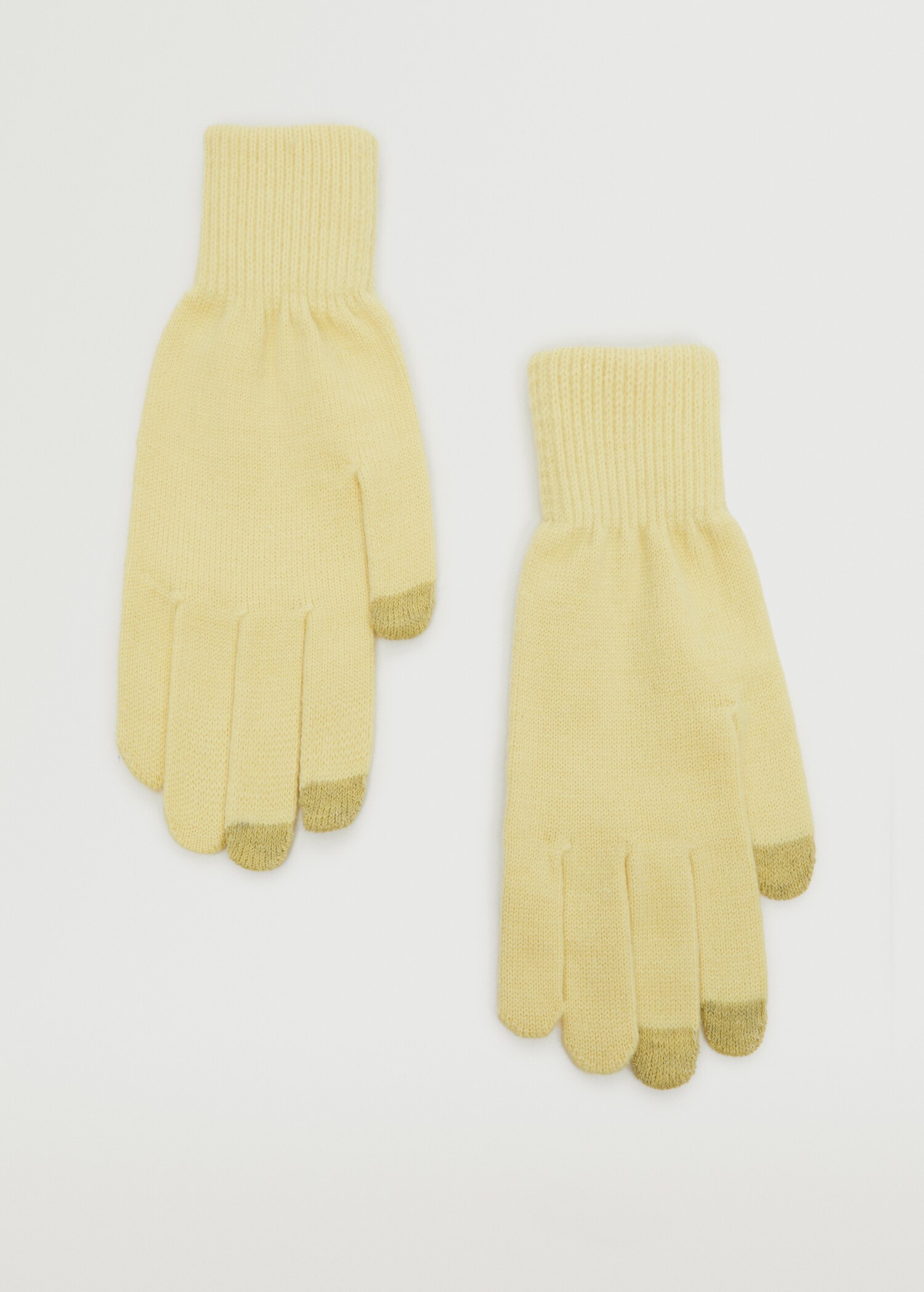 Gerippte Strickhandschuhe - Artikel ohne Model
