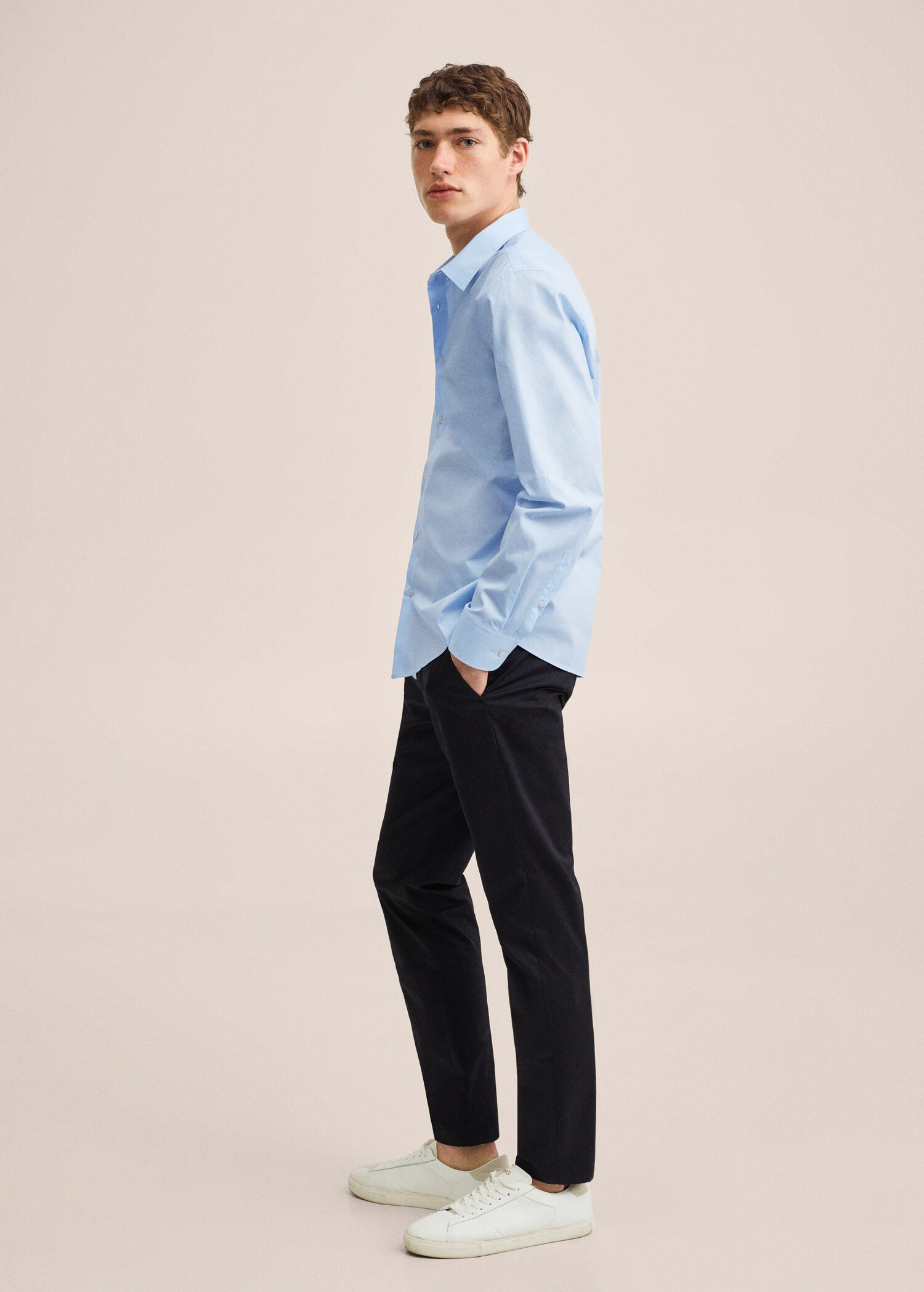 Košile slim fit ze strečové bavlny - Detail zboží 2
