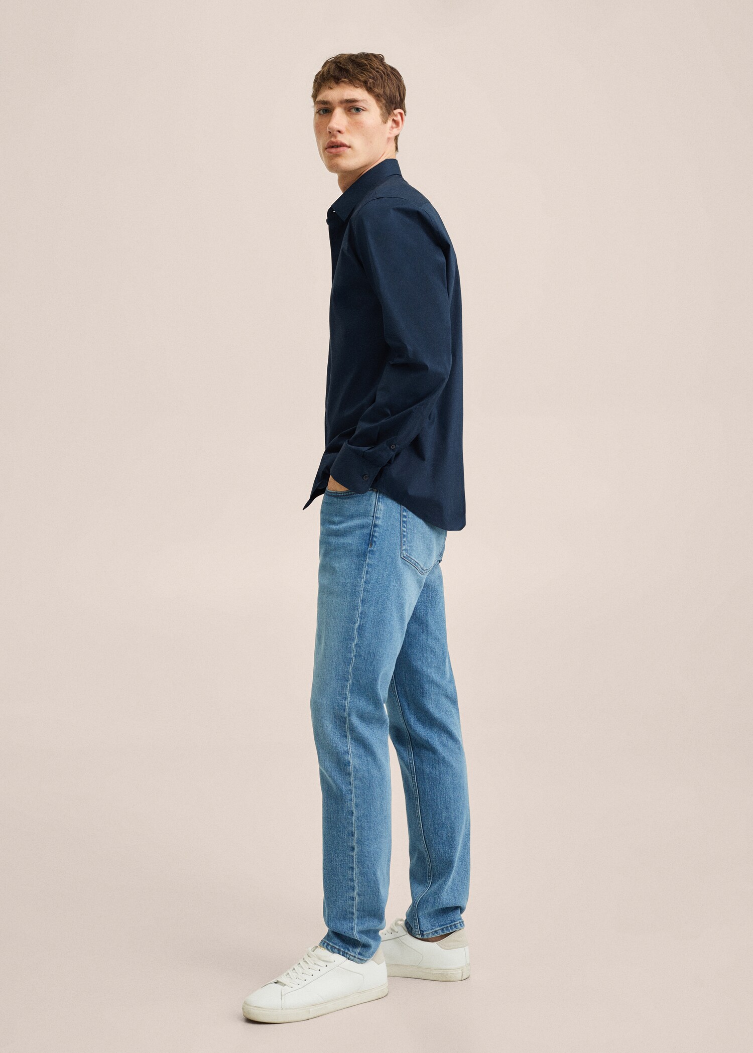 Košile slim fit ze strečové bavlny - Detail zboží 2