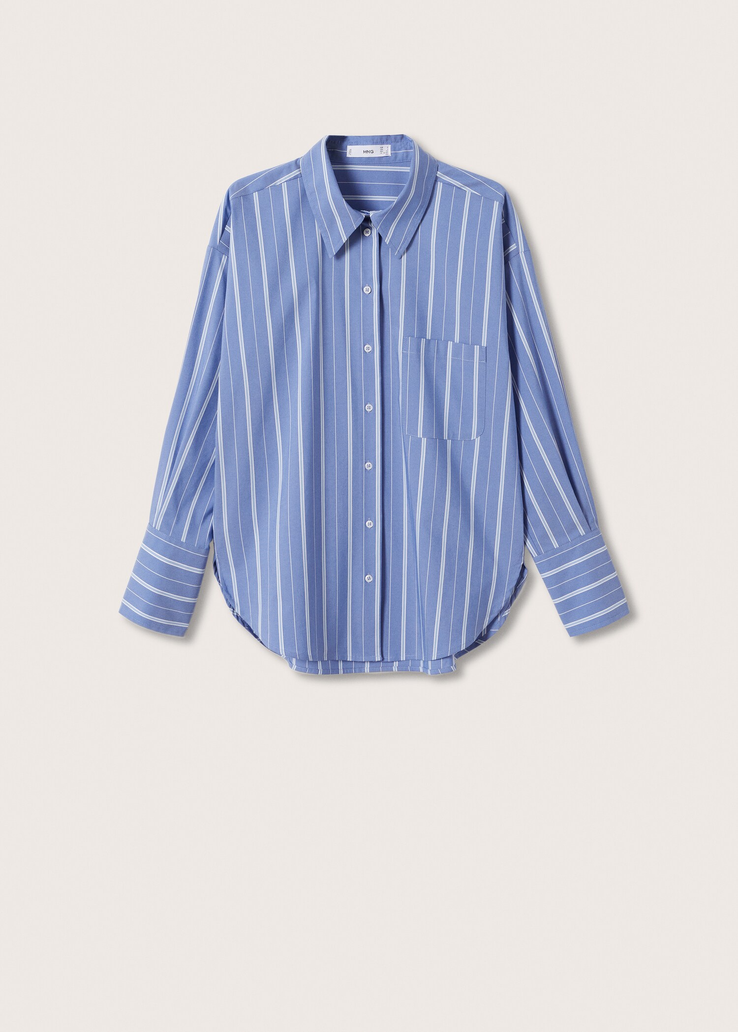 Striped cotton shirt - Article without model